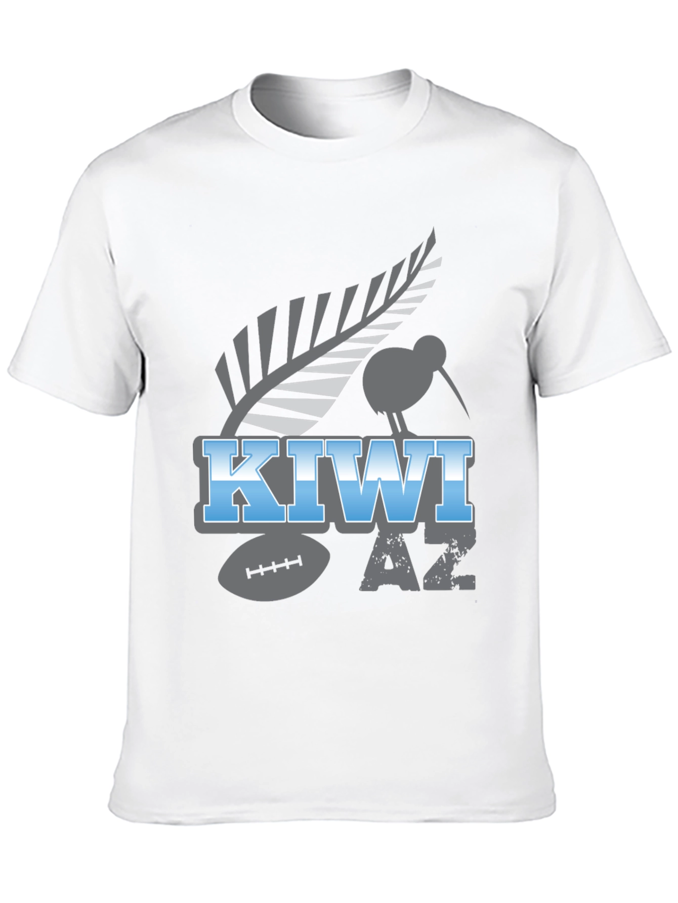 Kiwi AZ Football T-Shirt - Unique Design