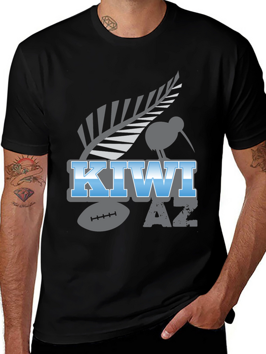 Kiwi AZ Football T-Shirt - Unique Design