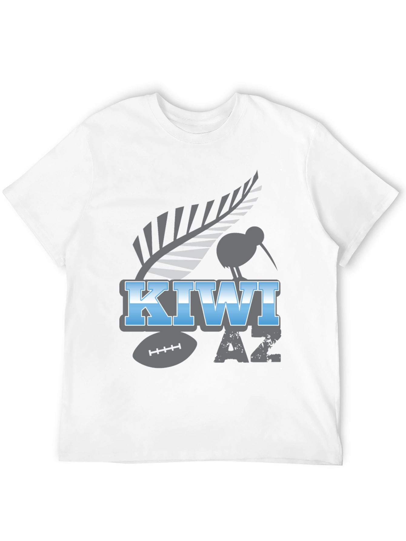 Kiwi AZ Football T-Shirt - Unique Design
