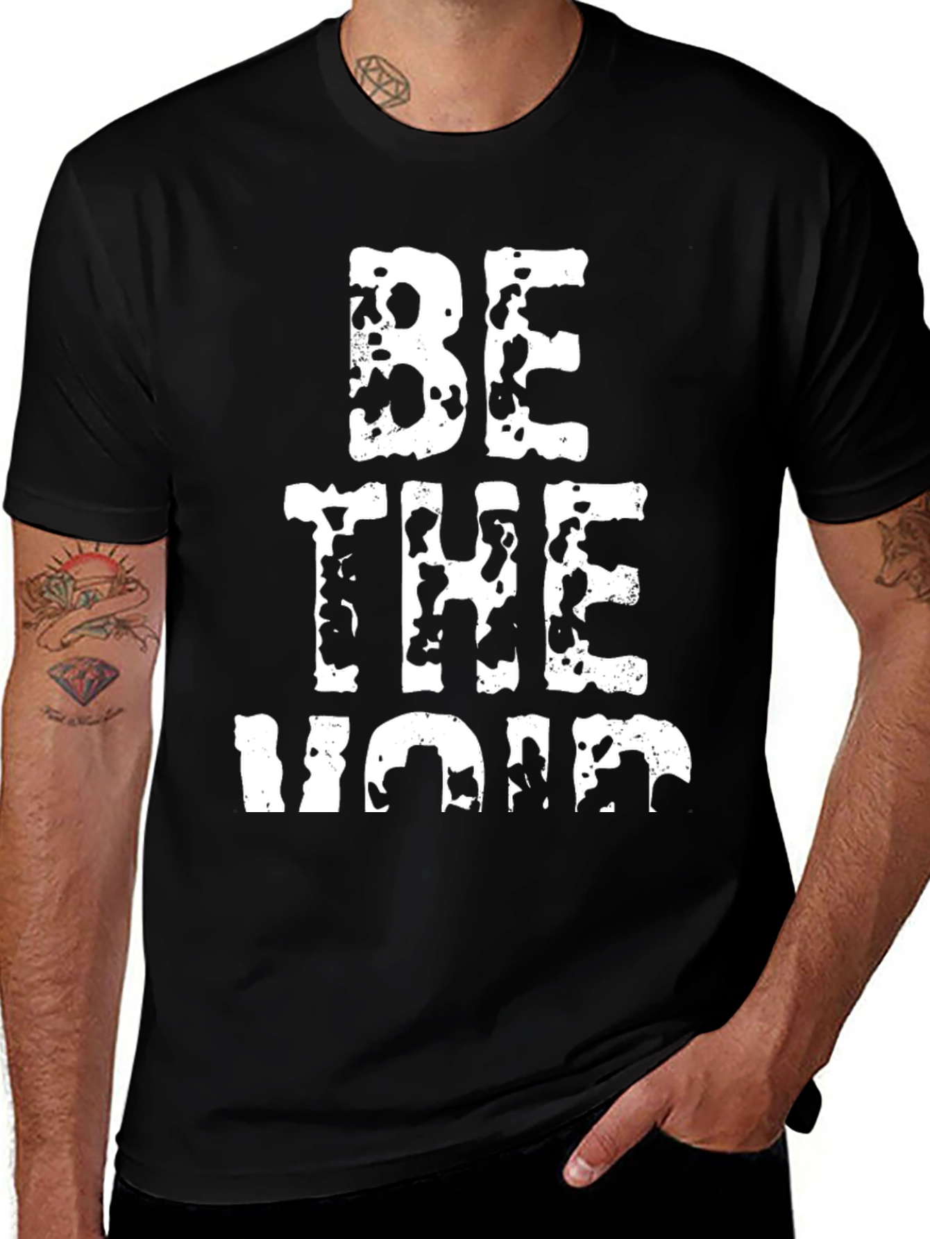 Be The Void Graphic Black T-Shirt