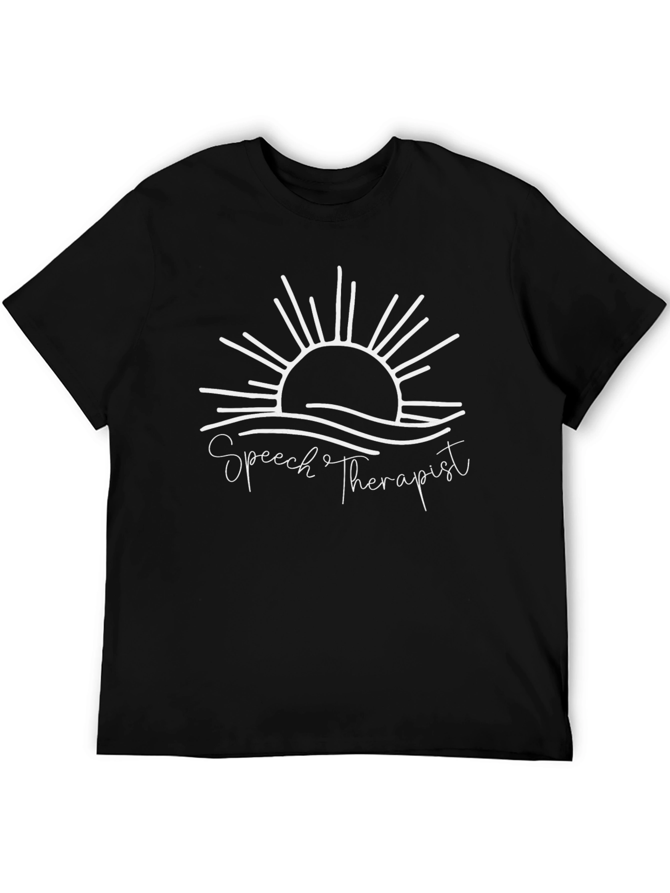 Speech Therapist Sun Graphic T-Shirt