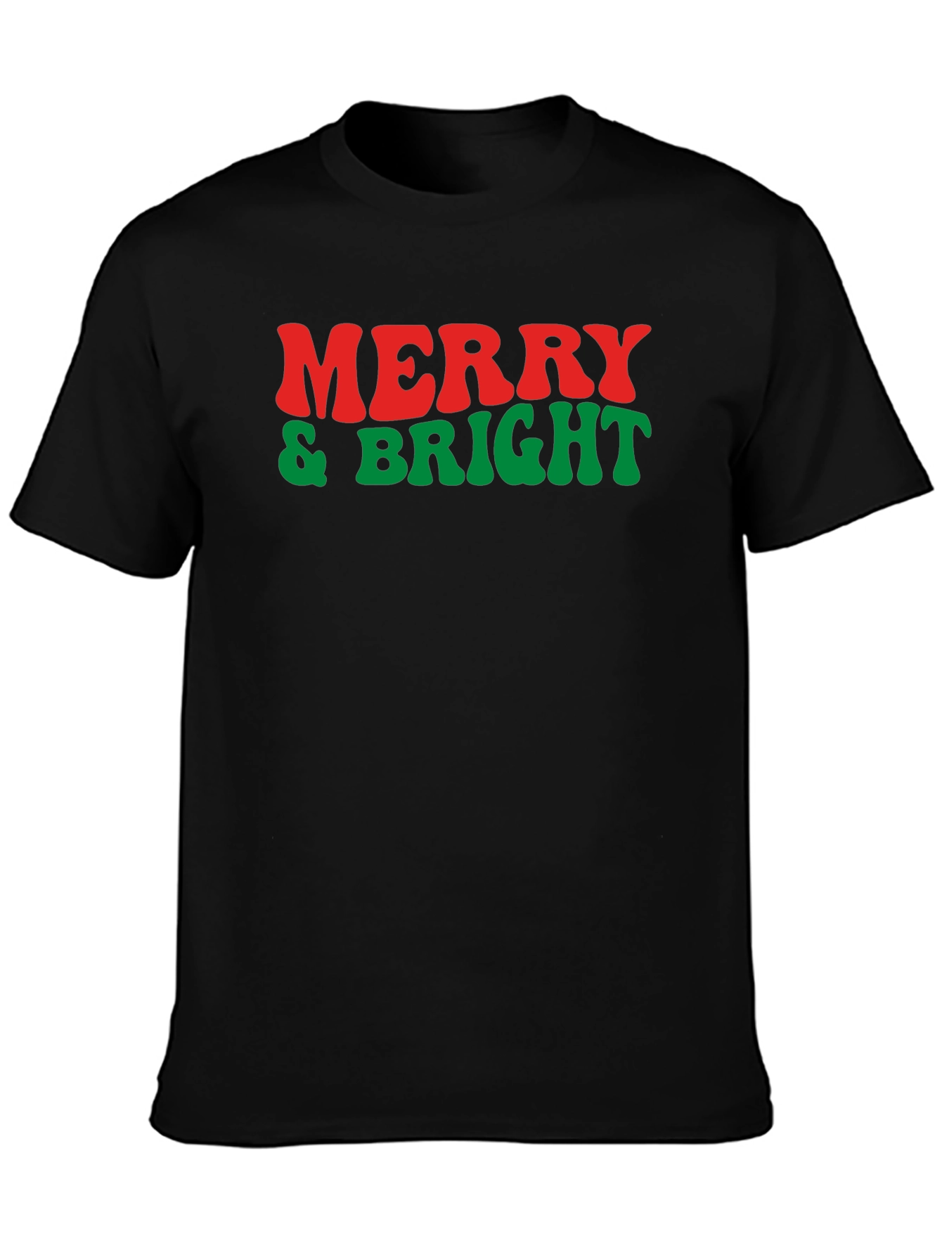 Merry & Bright Graphic Tee - Holiday Cheer
