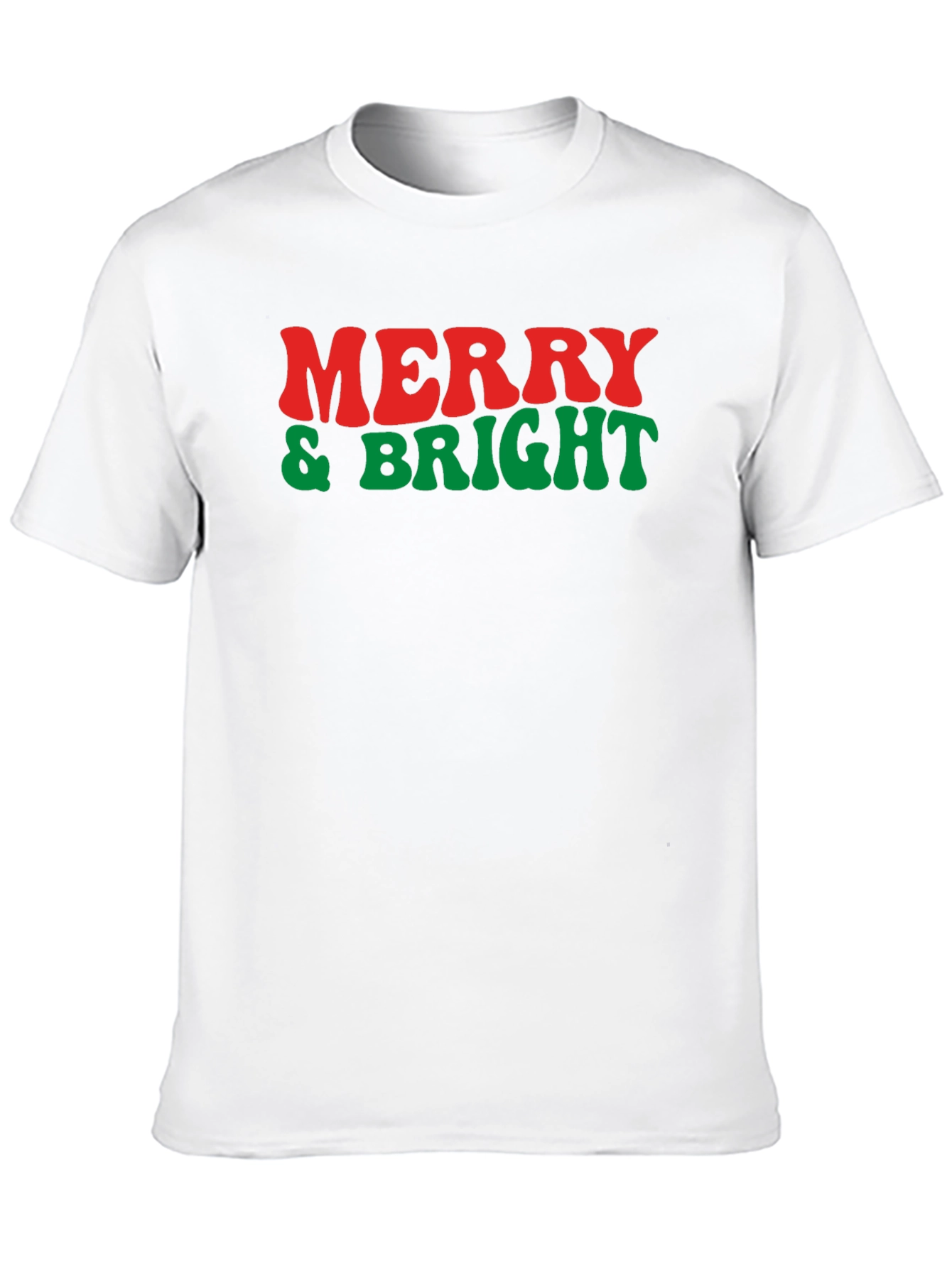 Merry & Bright Graphic Tee - Holiday Cheer