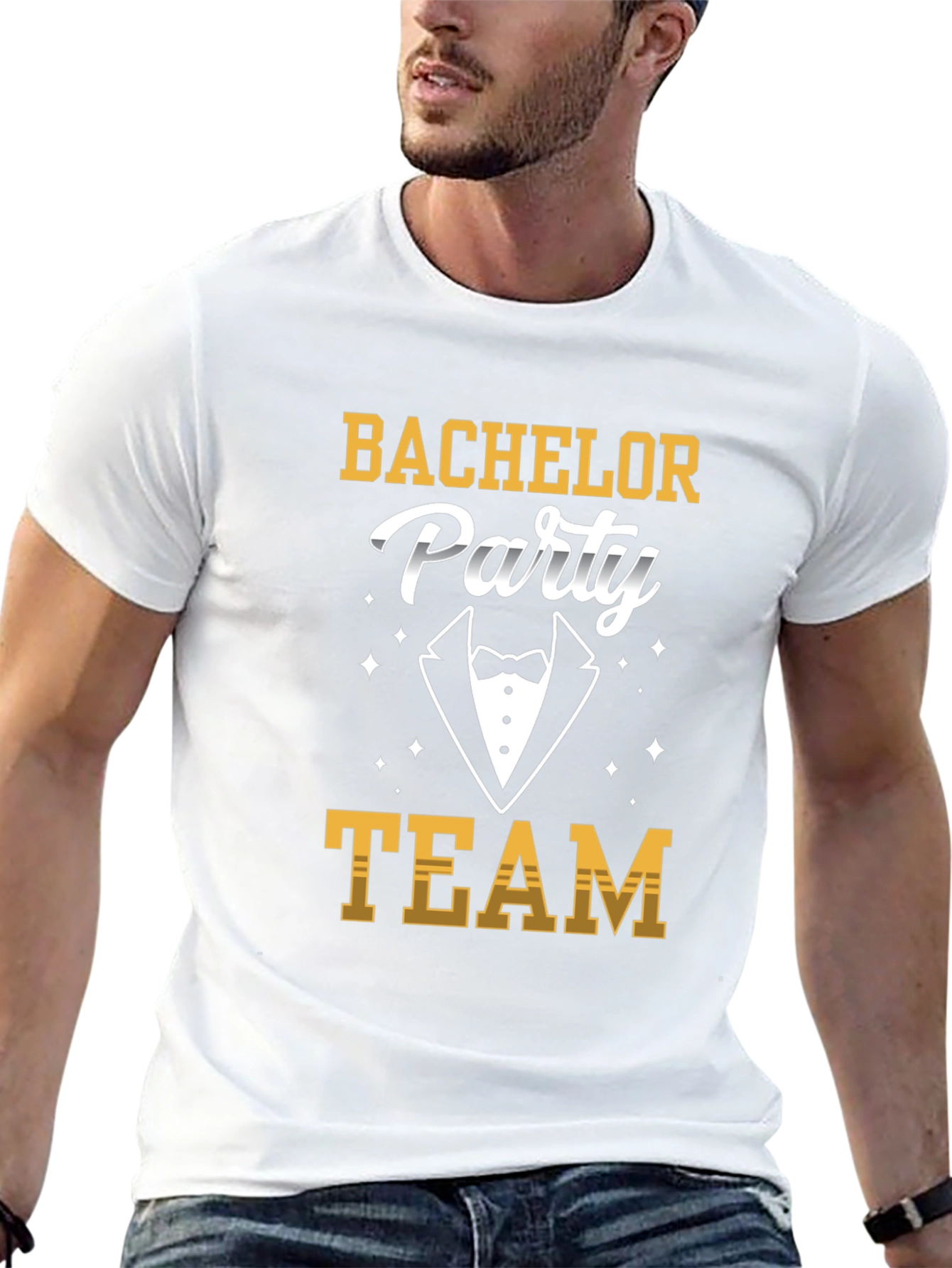 Bachelor Party Team T-Shirt - Groom Squad Apparel