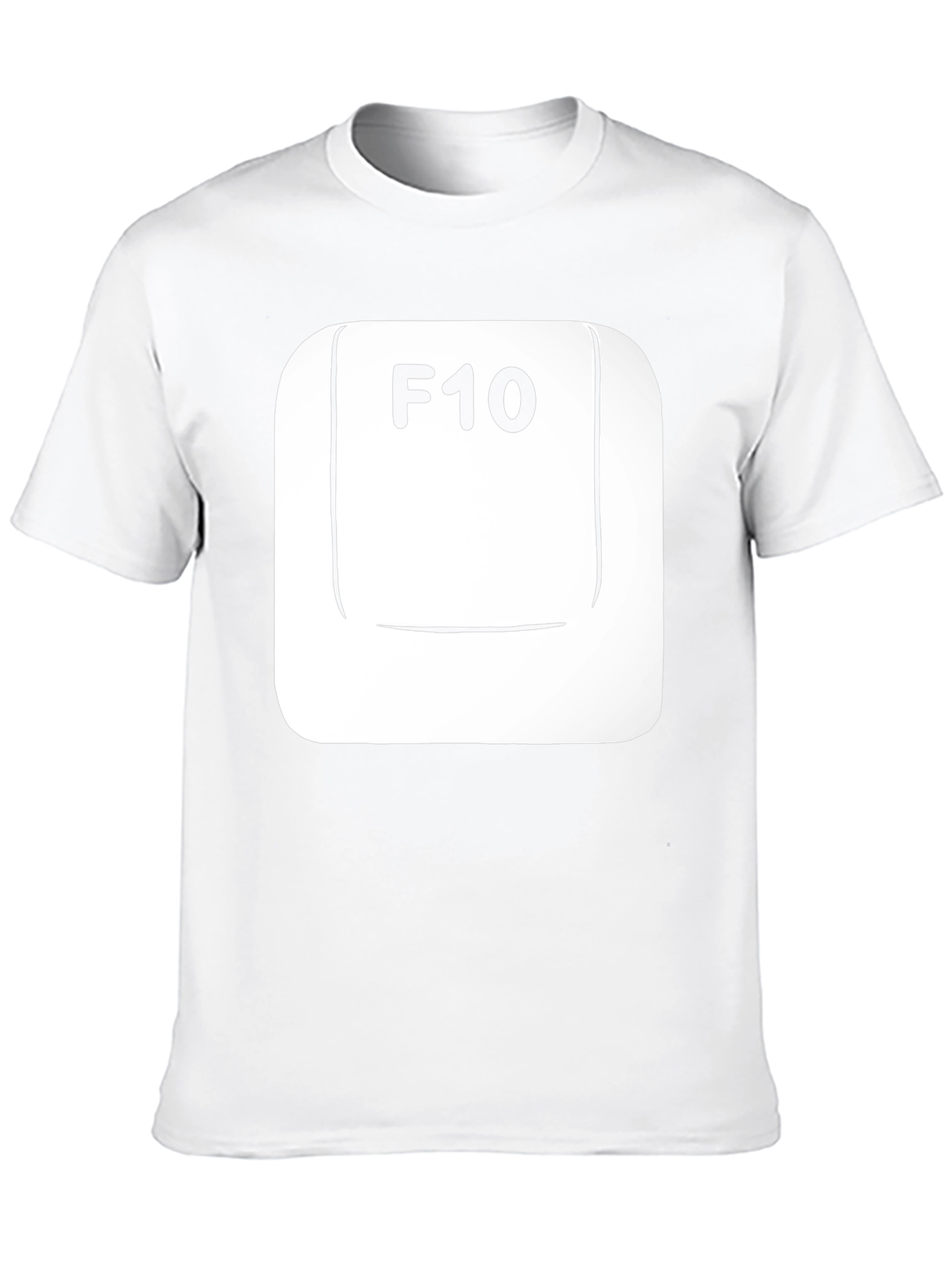 F10 Computer Key T-Shirt - Geeky & Fun!