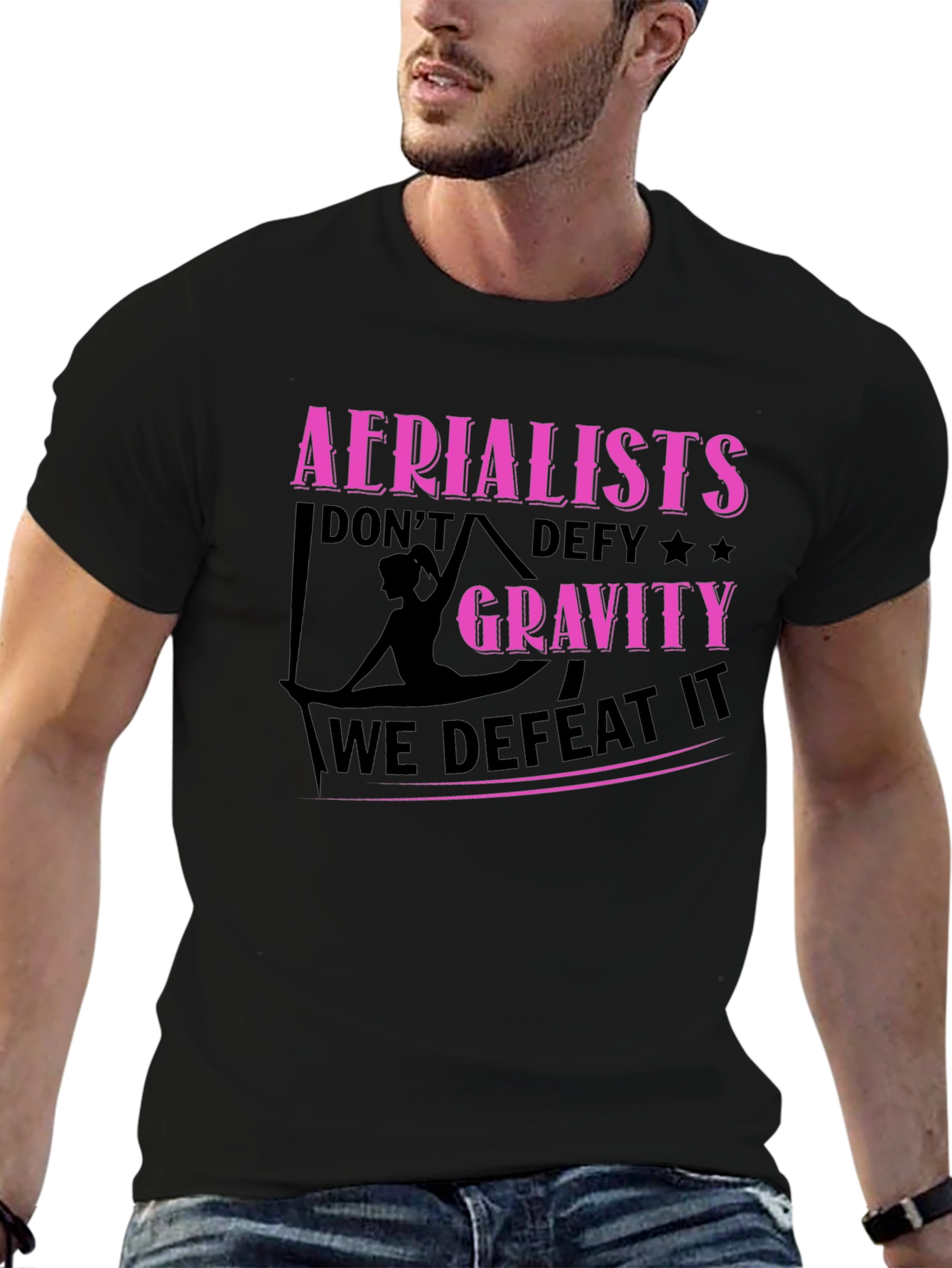 Aerialists Defeat Gravity T-Shirt