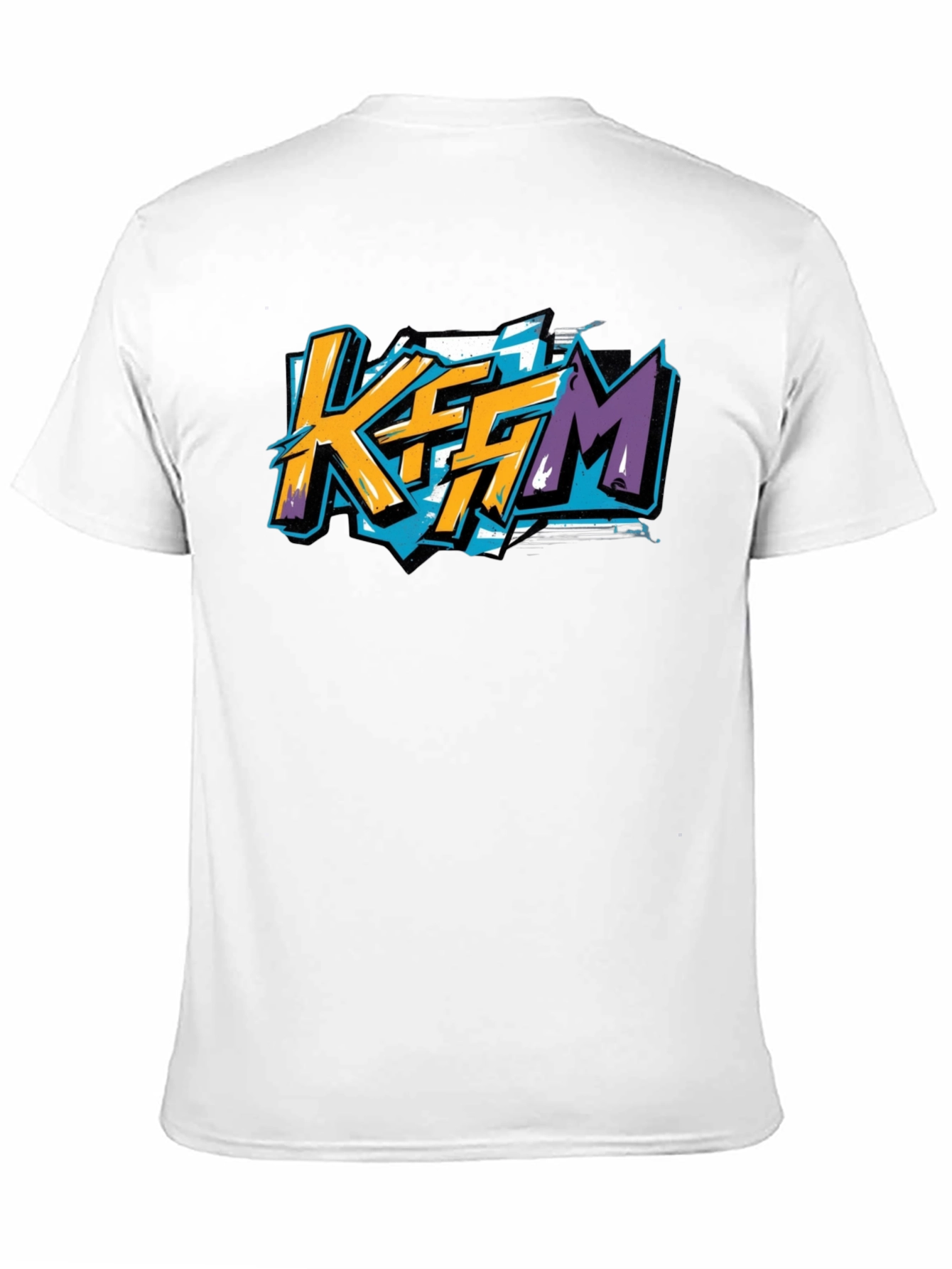 KFFM Graphic T-Shirt - Black Modern Style