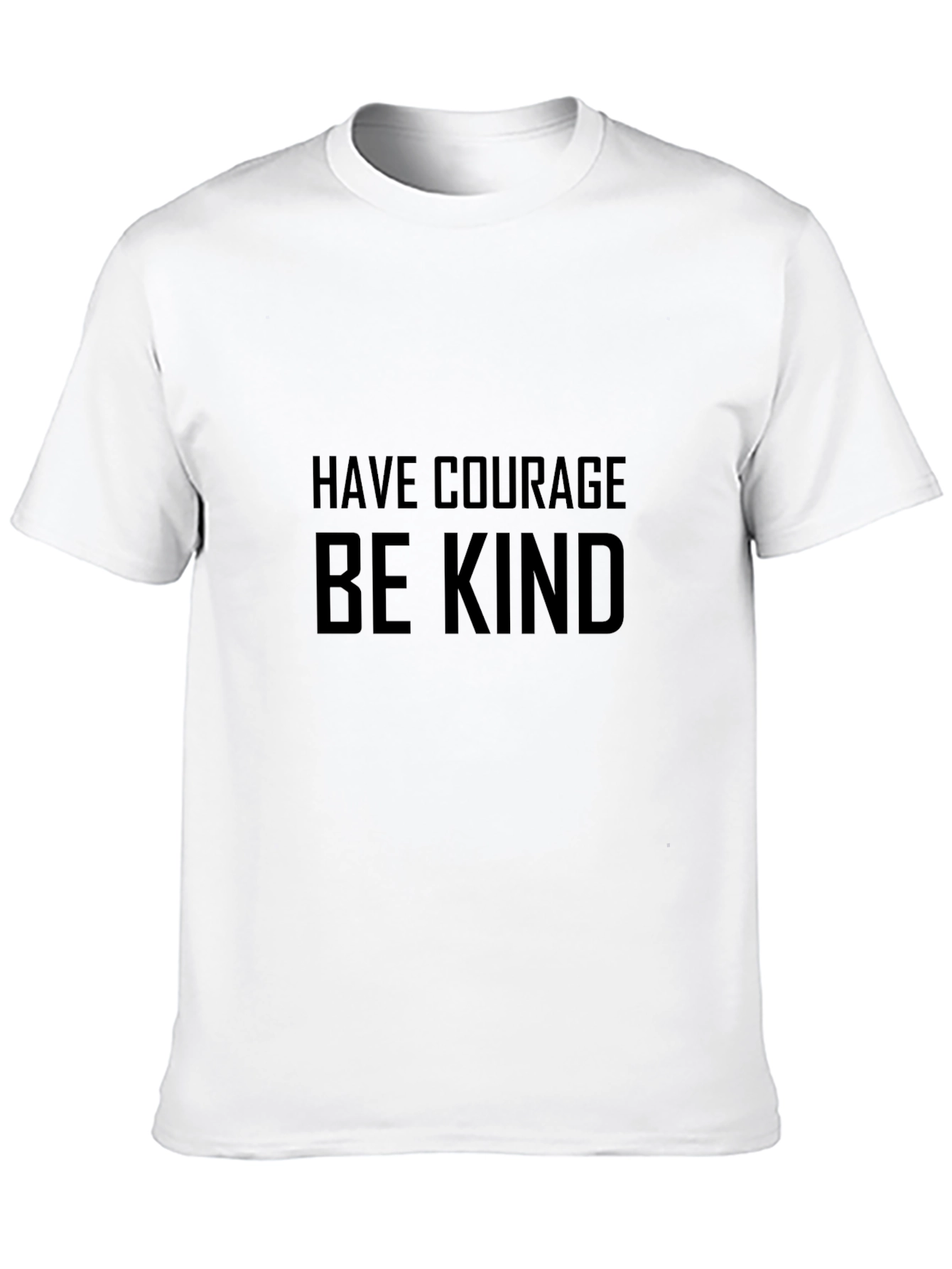 Courage & Kindness Black T-Shirt