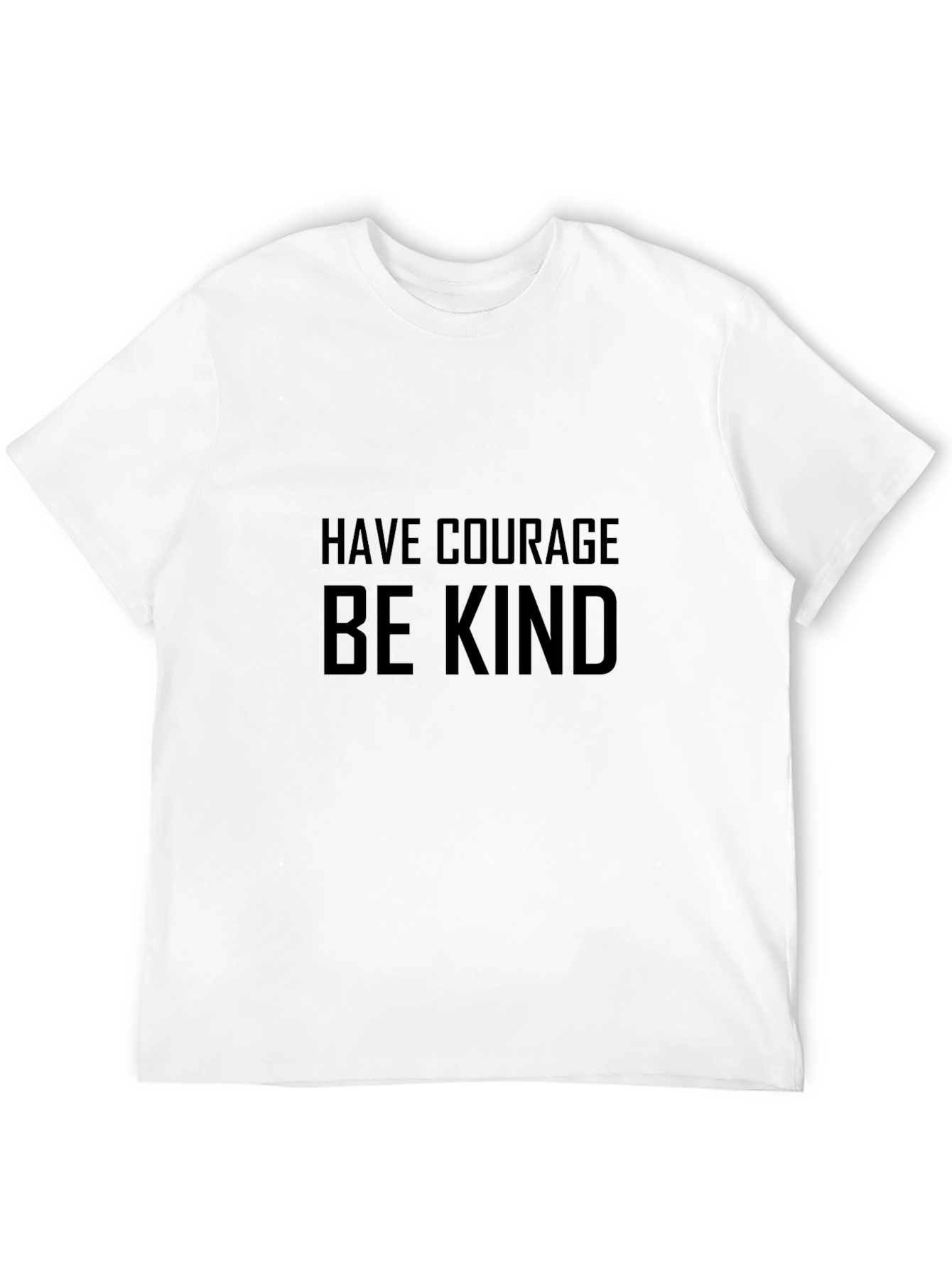Courage & Kindness Black T-Shirt