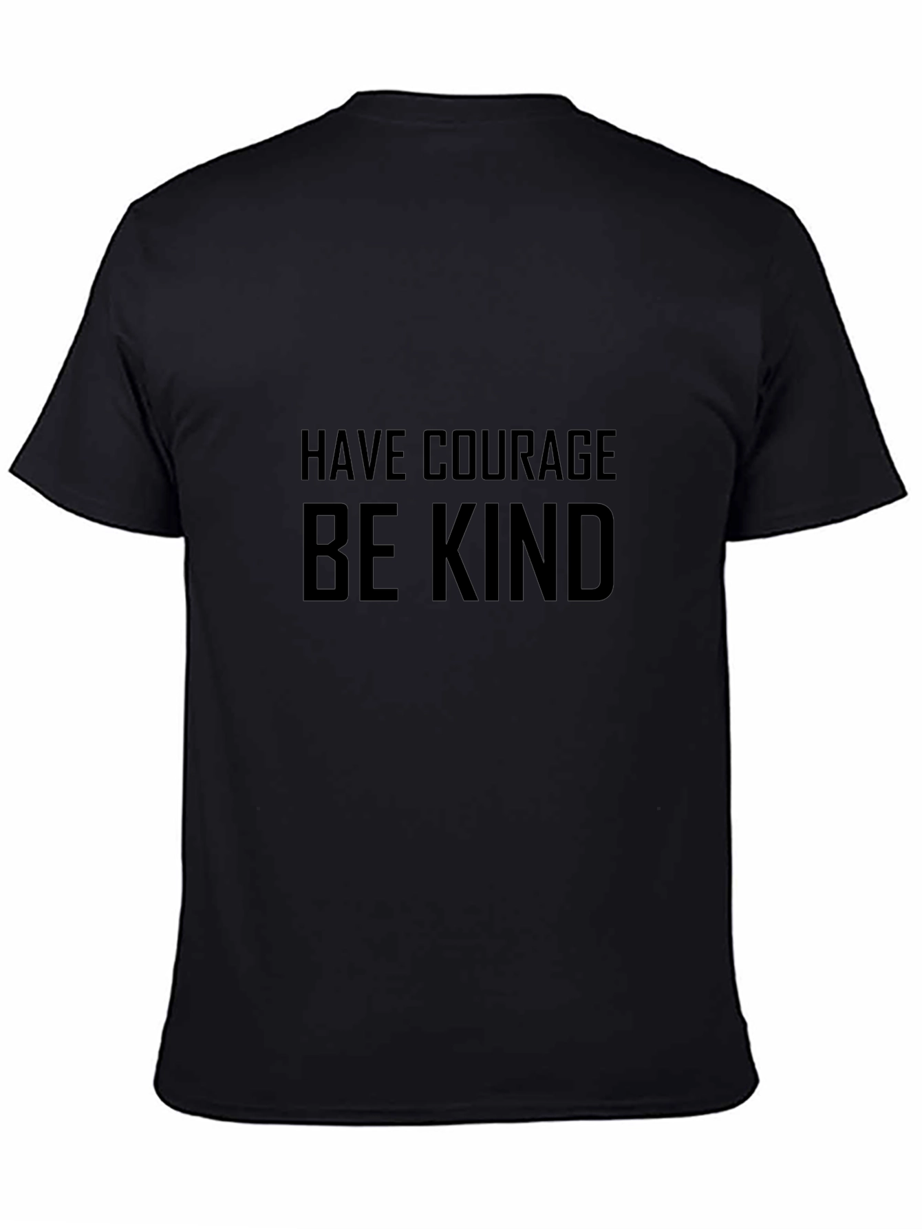 Courage & Kindness Black T-Shirt