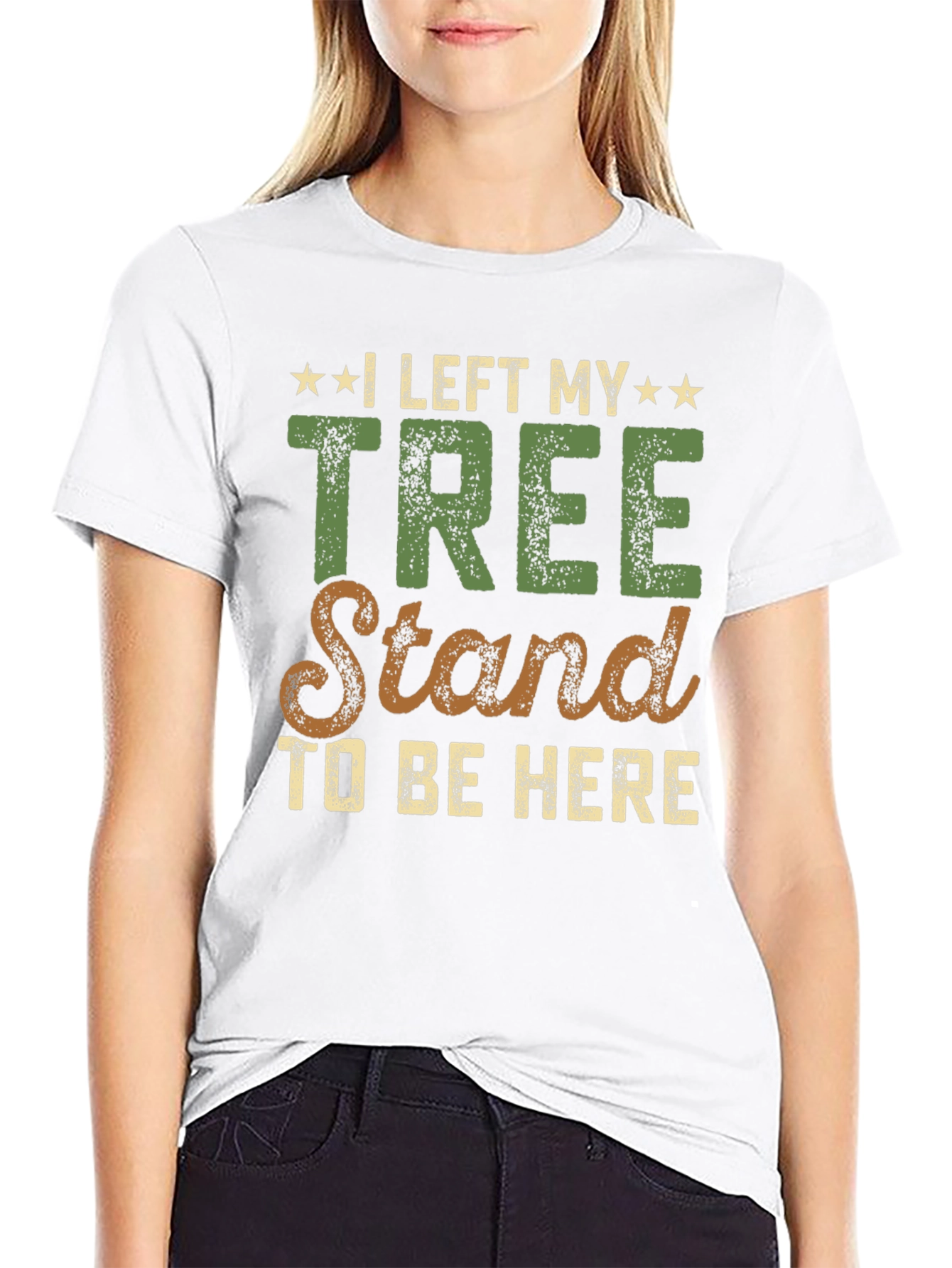 I Left My Tree Stand T-Shirt - Hunting Tee