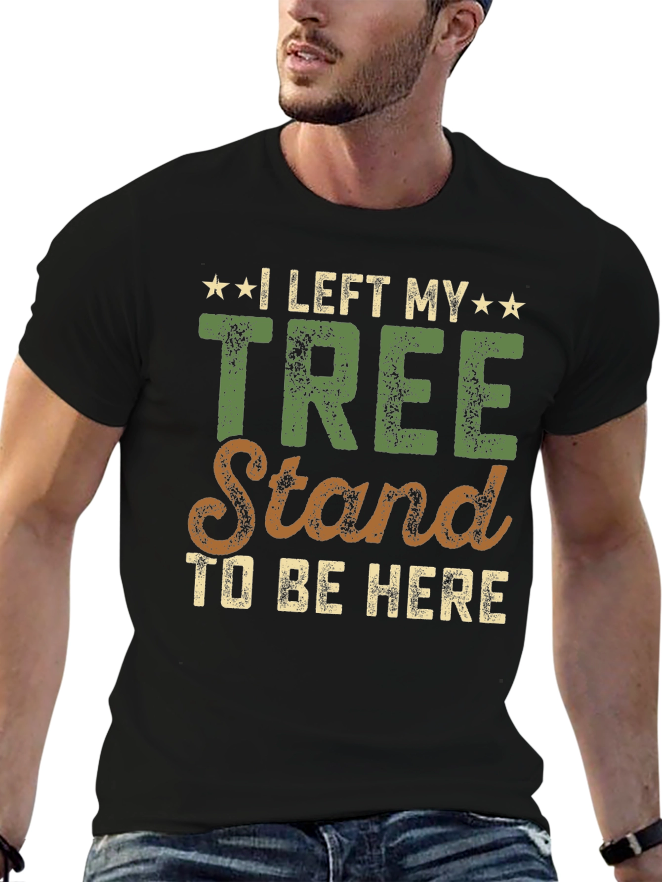 I Left My Tree Stand T-Shirt - Hunting Tee