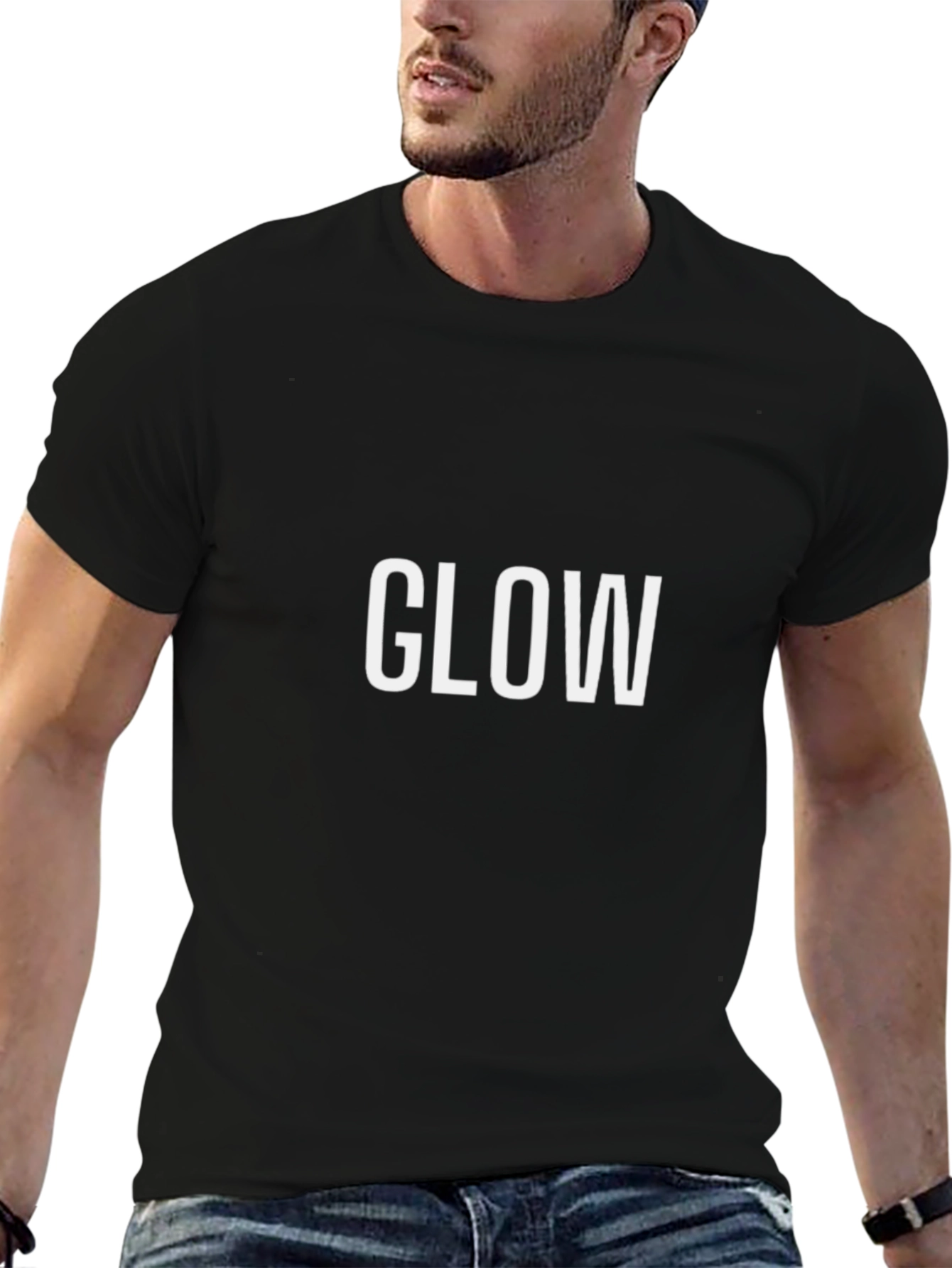 Glow Graphic Tee - Bold Statement T-Shirt