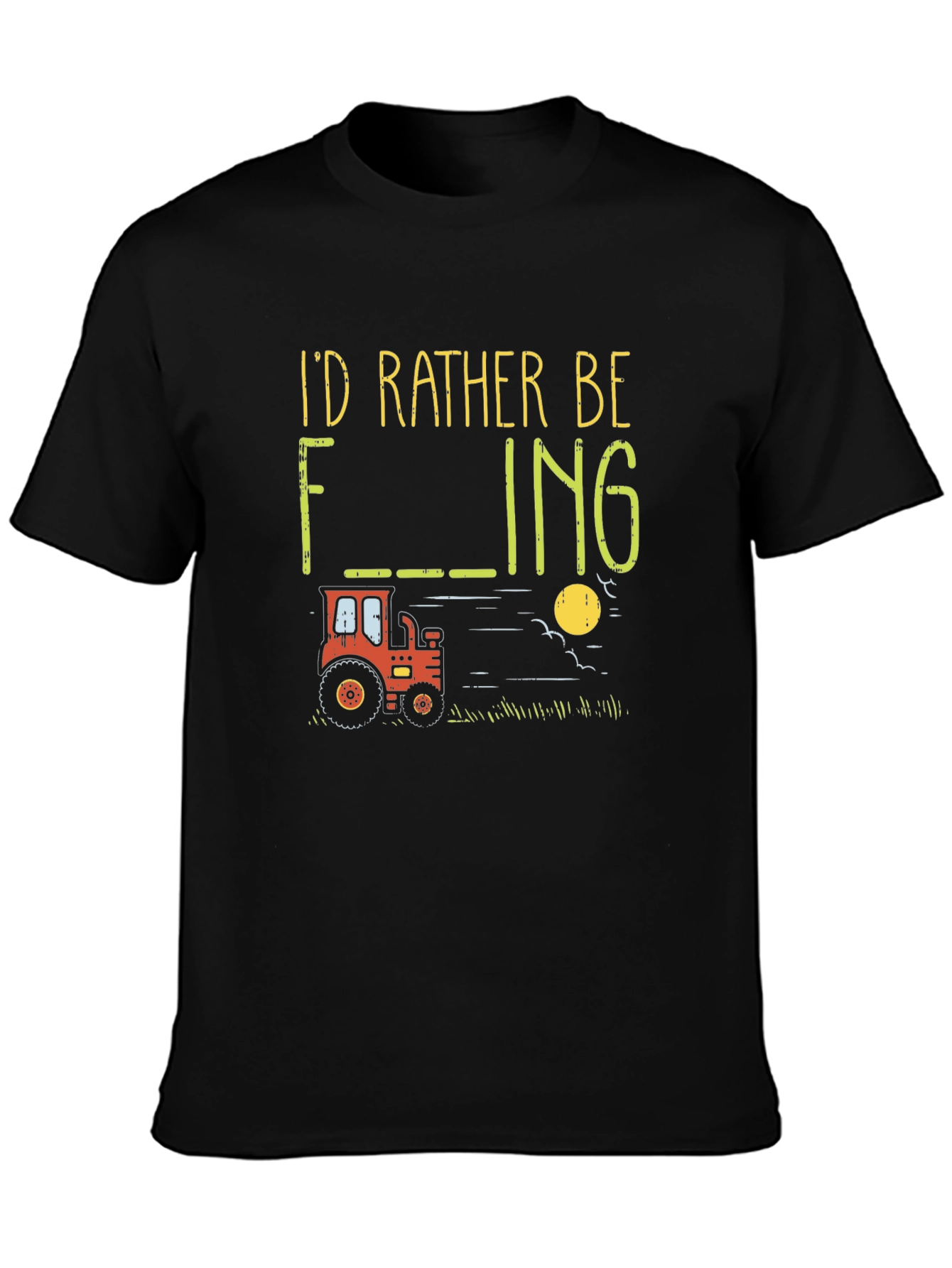Id Rather Be Farming T-Shirt