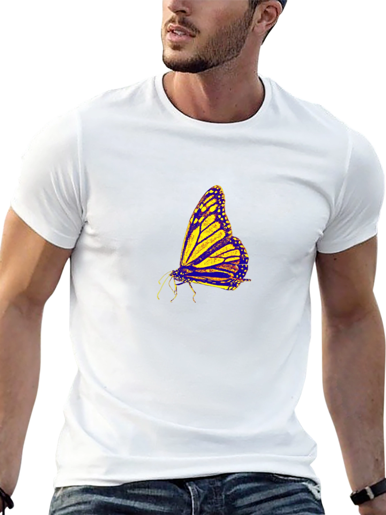Butterfly Graphic Tee - Bold & Stylish