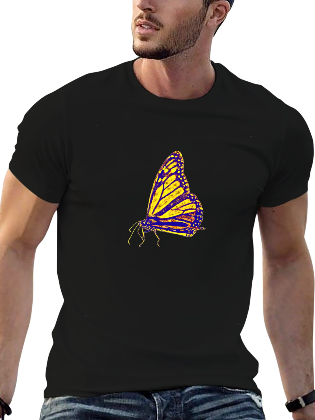Butterfly Graphic Tee - Bold & Stylish