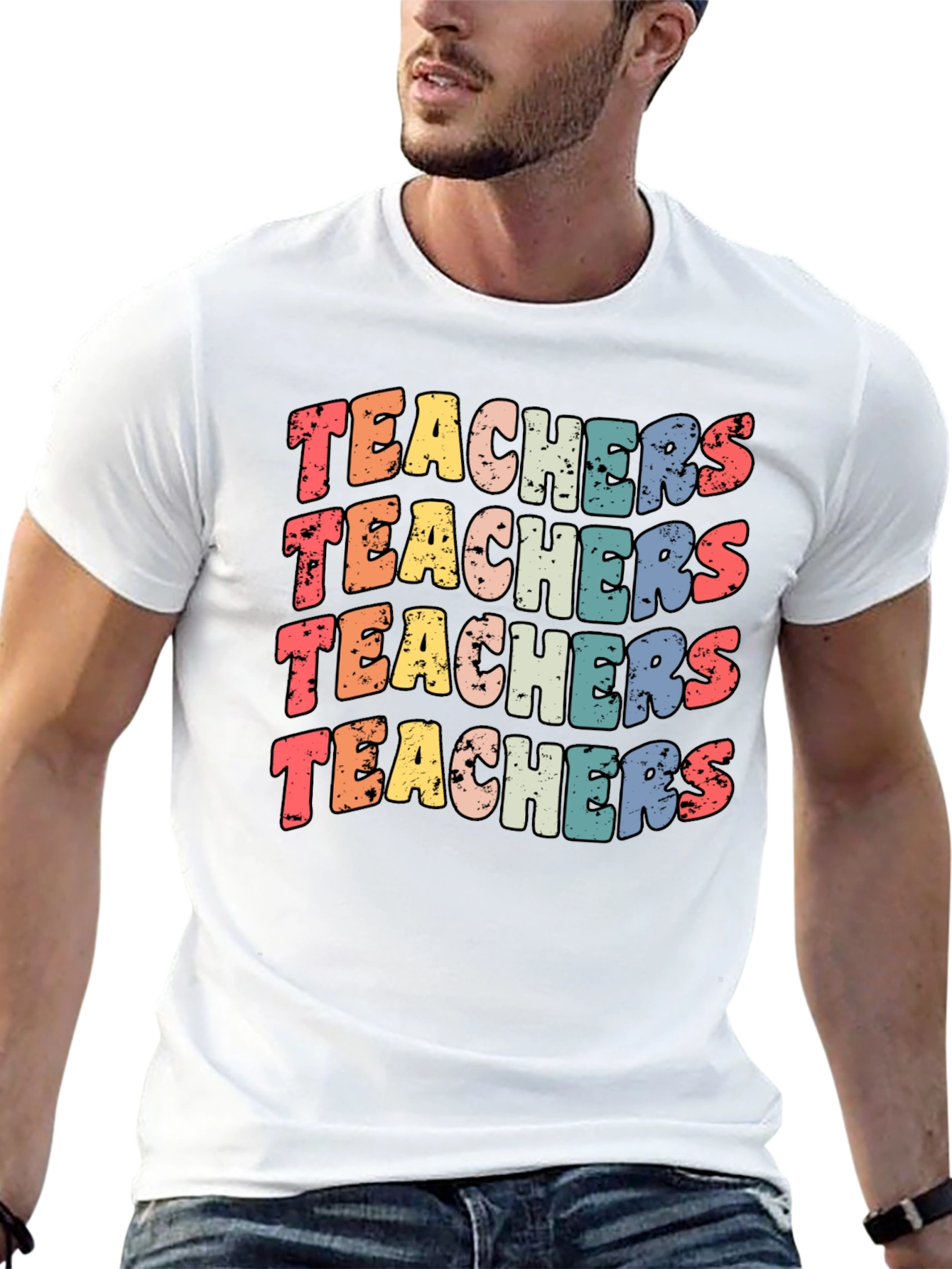 Retro Teachers Graphic Tee