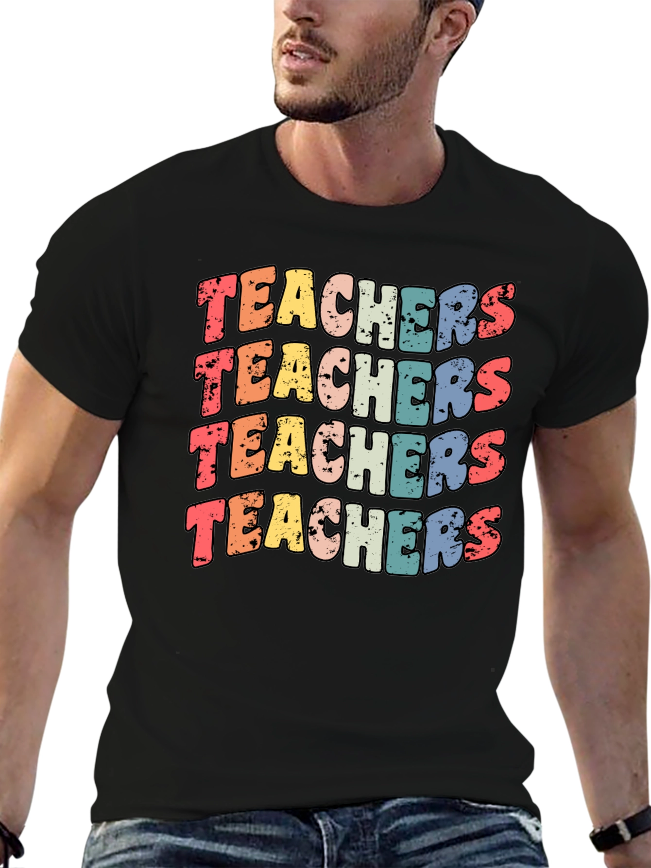 Retro Teachers Graphic Tee