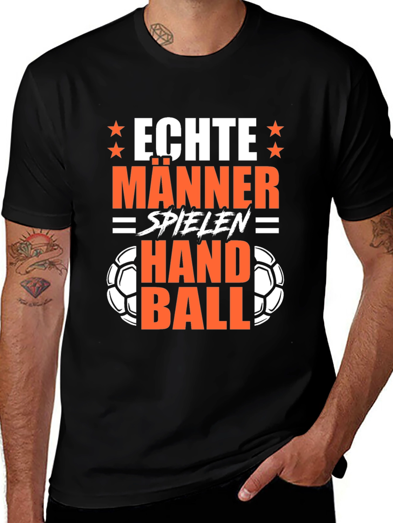Echte Männer Handball T-Shirt