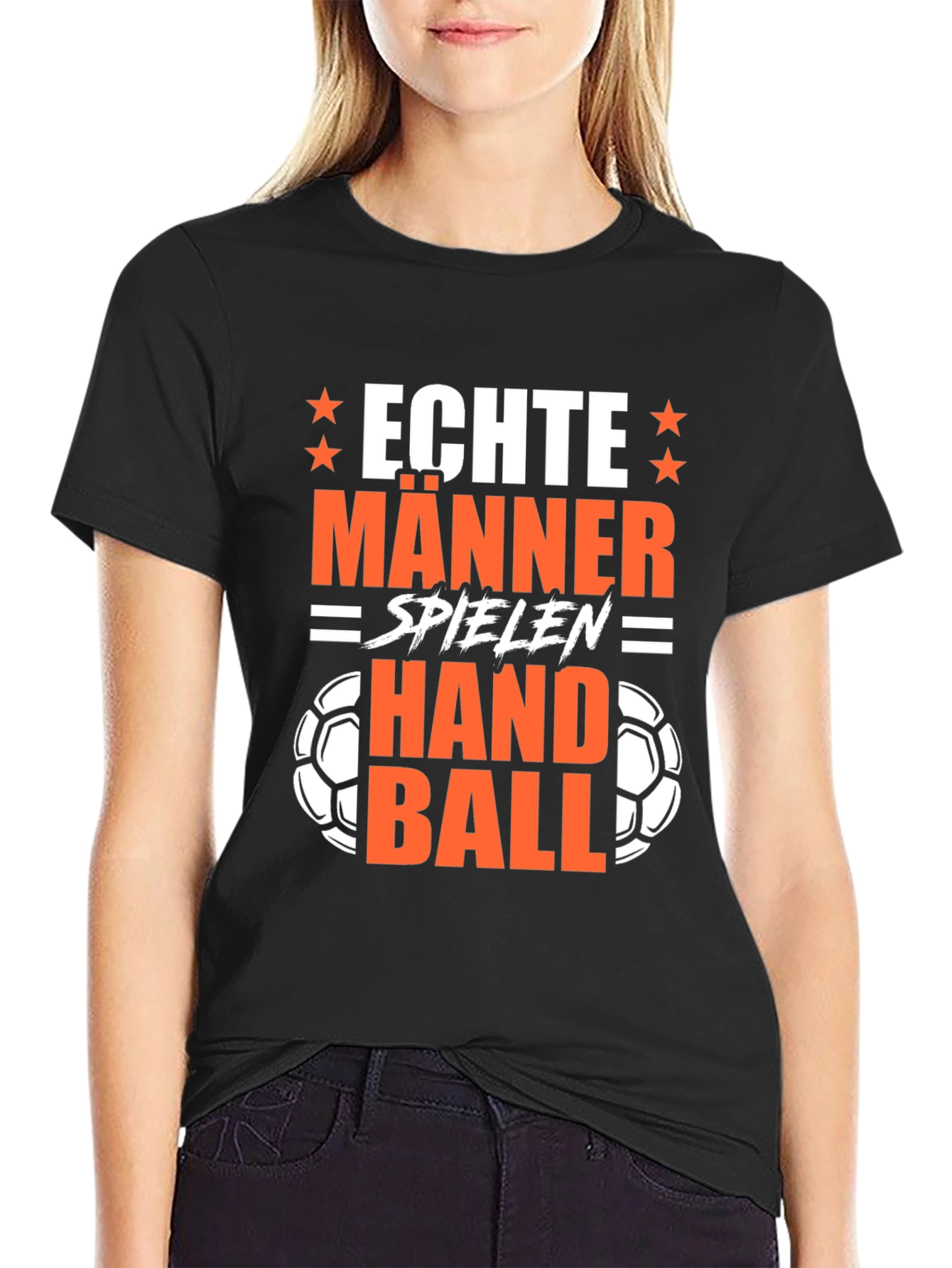 Echte Männer Handball T-Shirt