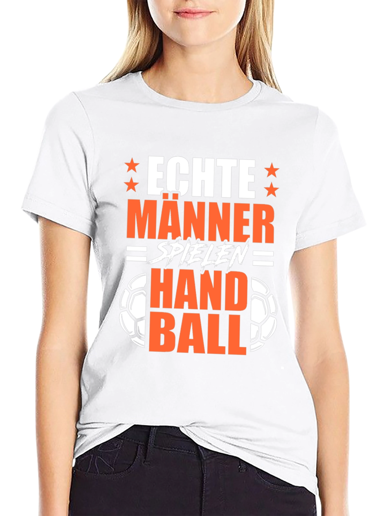Echte Männer Handball T-Shirt