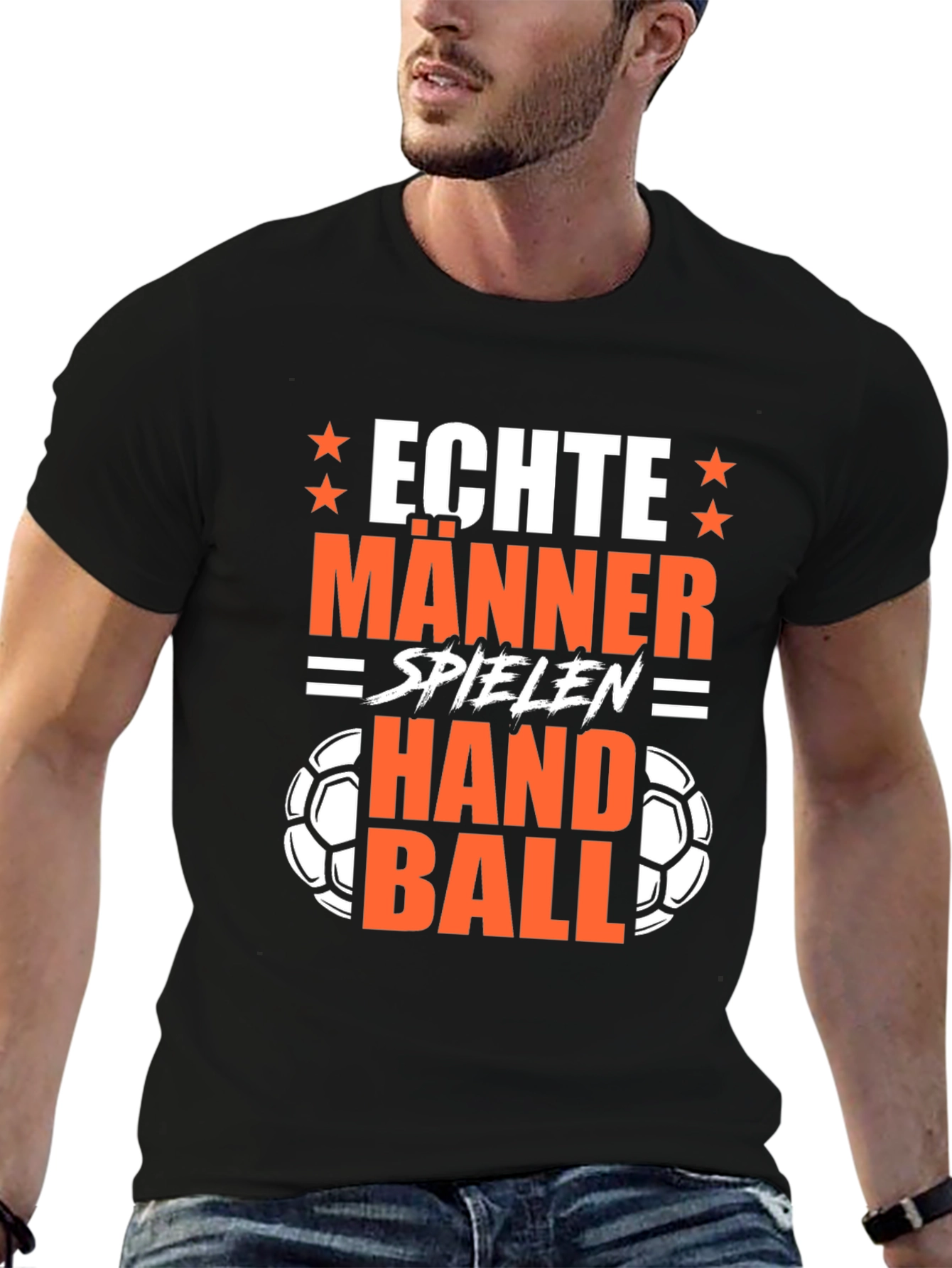 Echte Männer Handball T-Shirt