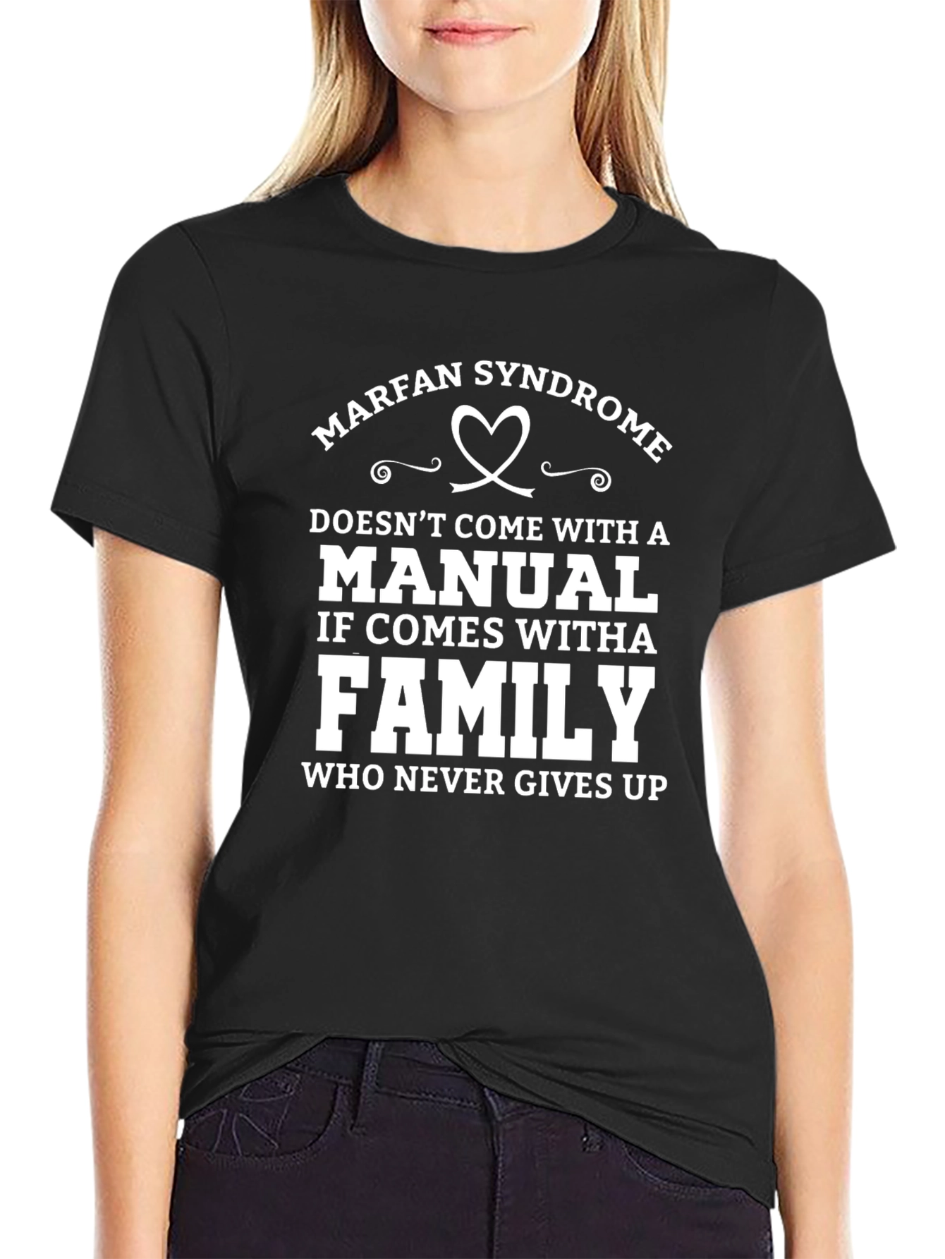 Marfan Syndrome Family Support T-Shirt