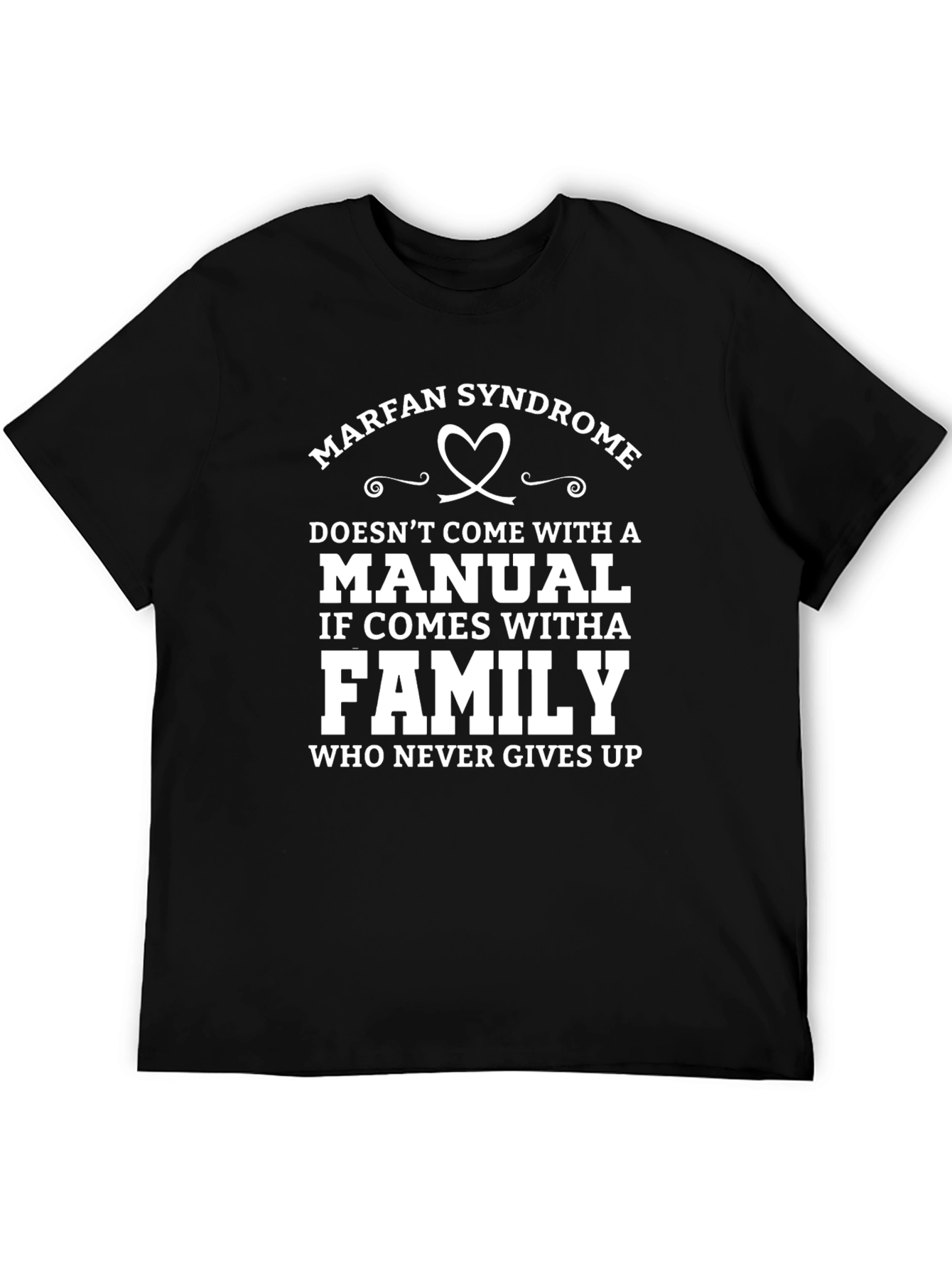 Marfan Syndrome Family Support T-Shirt
