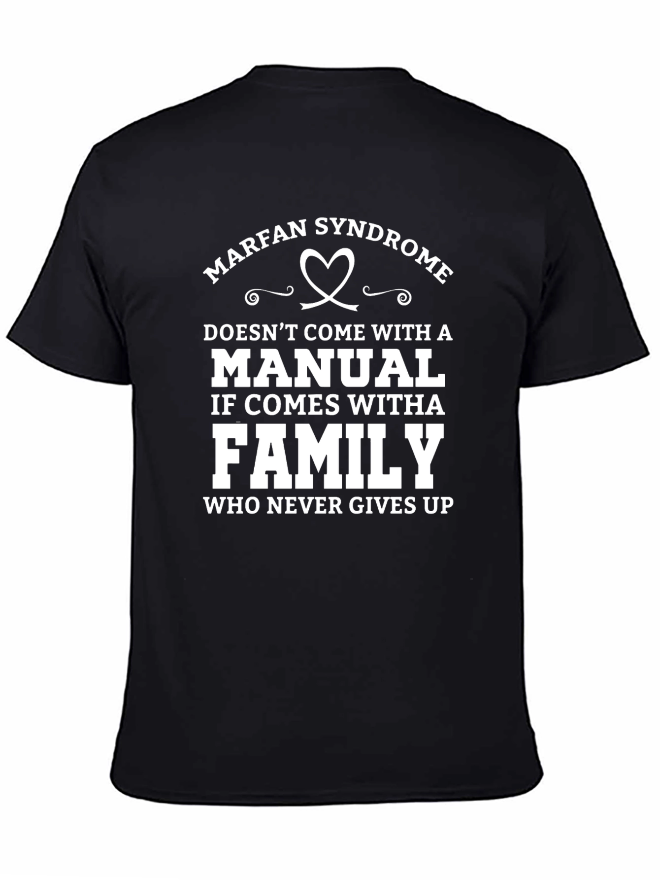 Marfan Syndrome Family Support T-Shirt