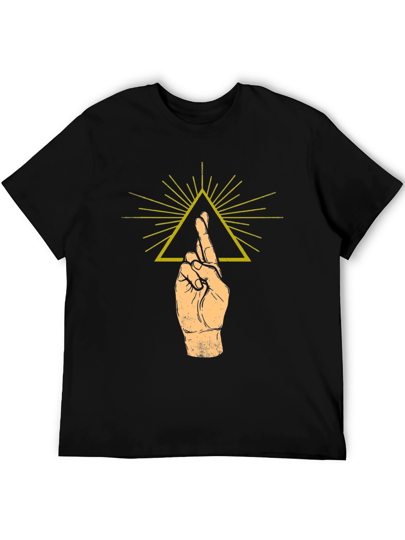 Fingers Crossed Graphic Tee - Unisex