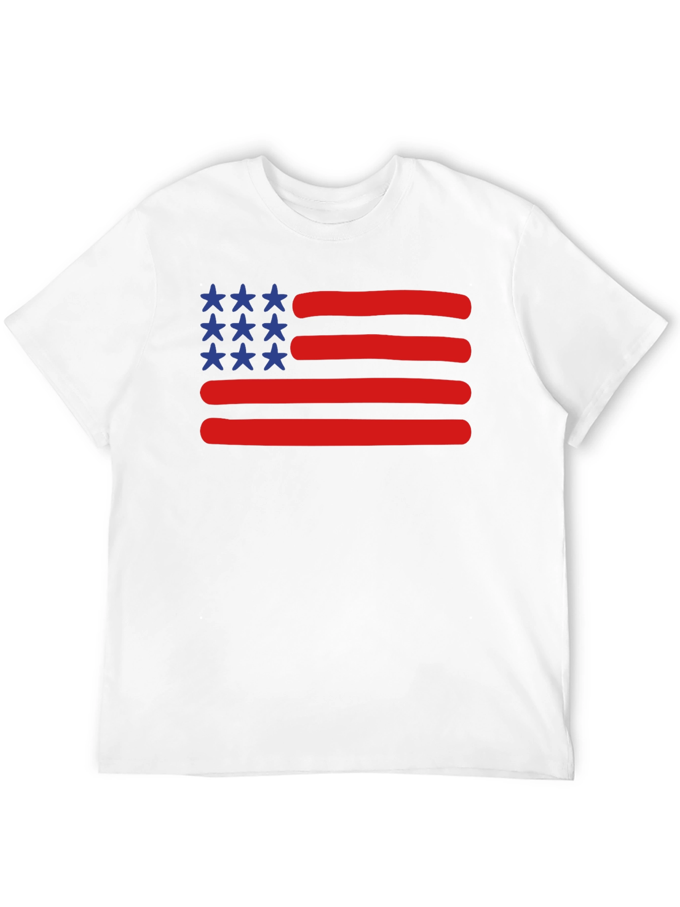 American Flag Graphic Tee - Patriotic T-Shirt