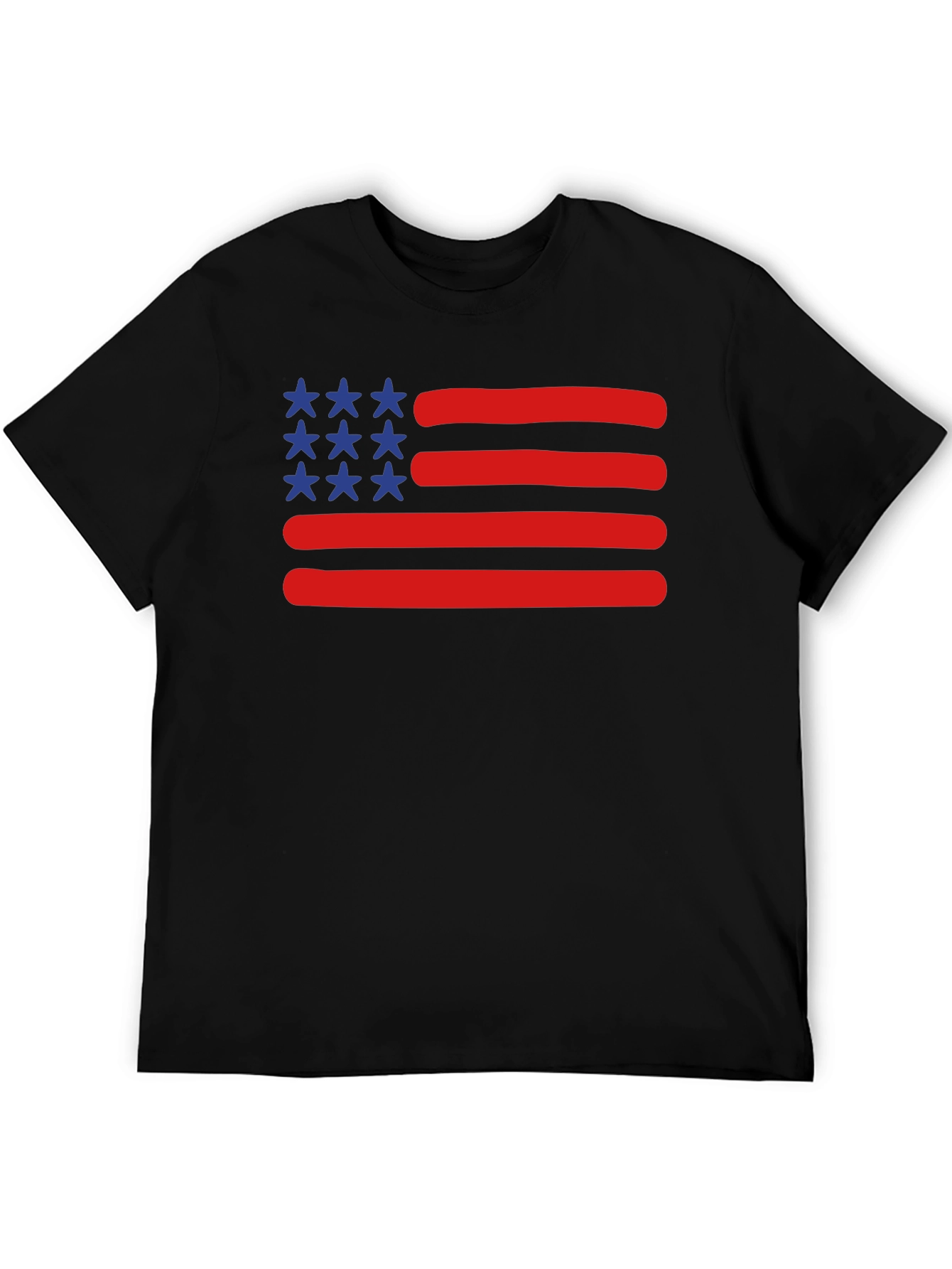American Flag Graphic Tee - Patriotic T-Shirt