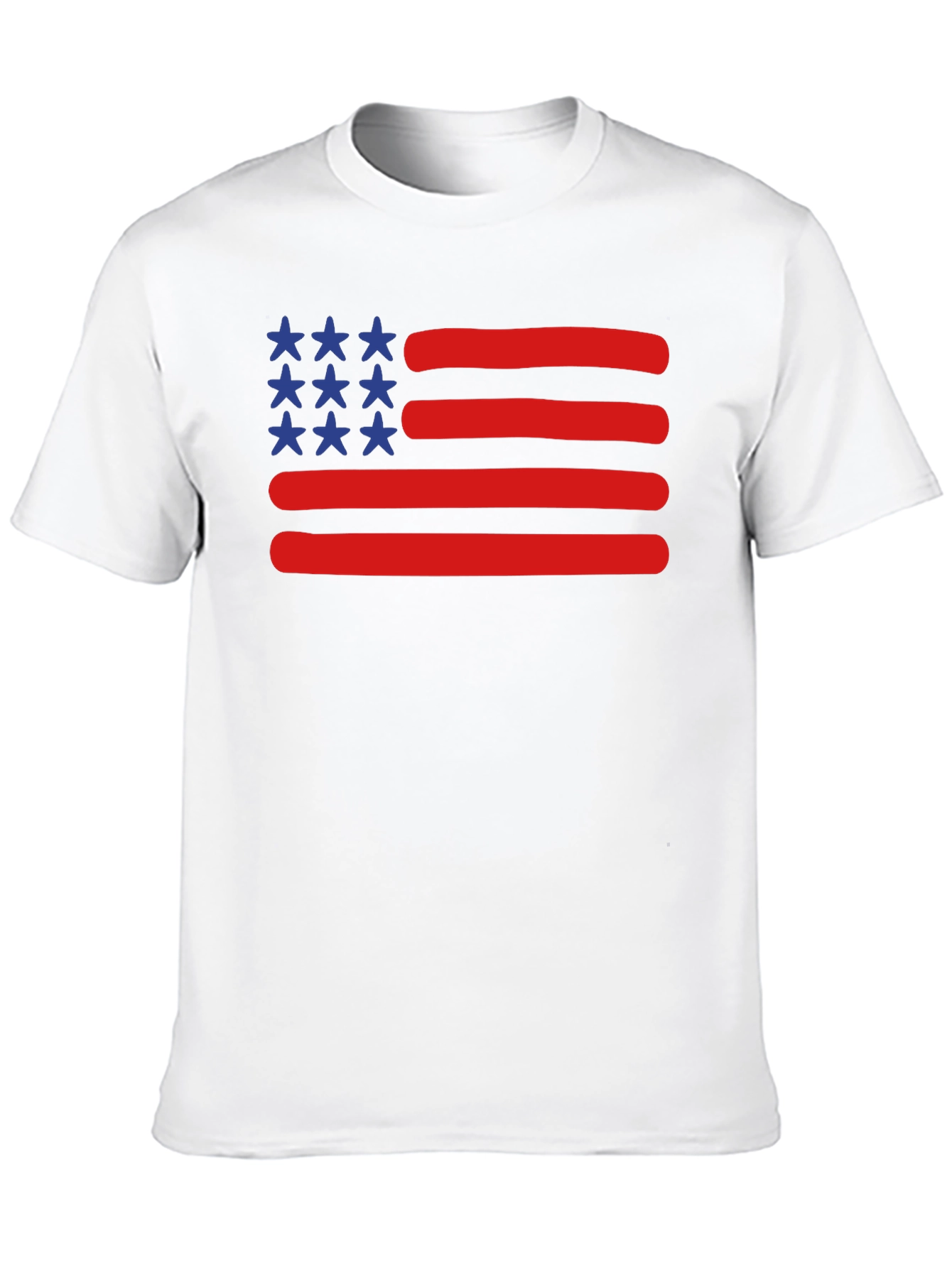 American Flag Graphic Tee - Patriotic T-Shirt