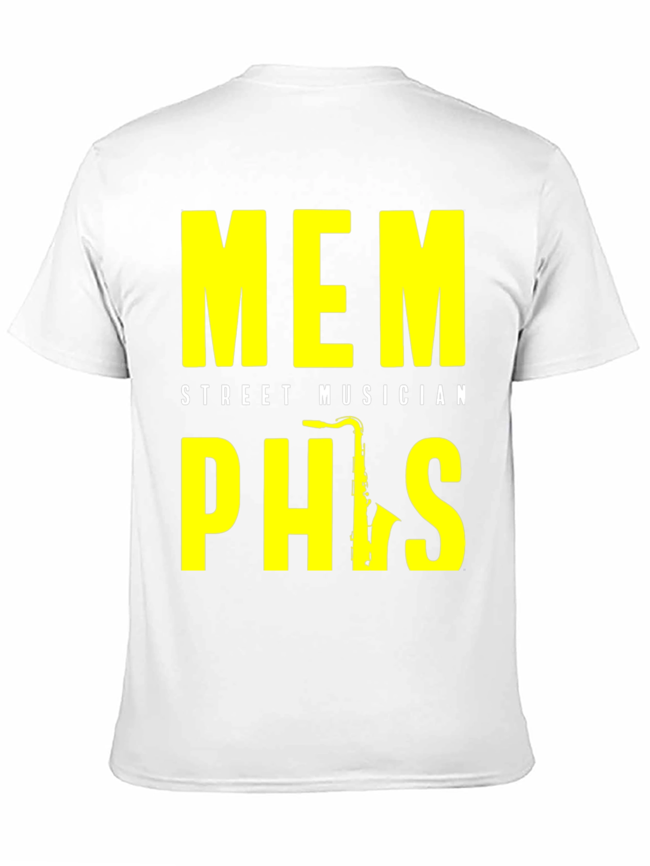 Memphis Street Musician Saxophone T-Shirt