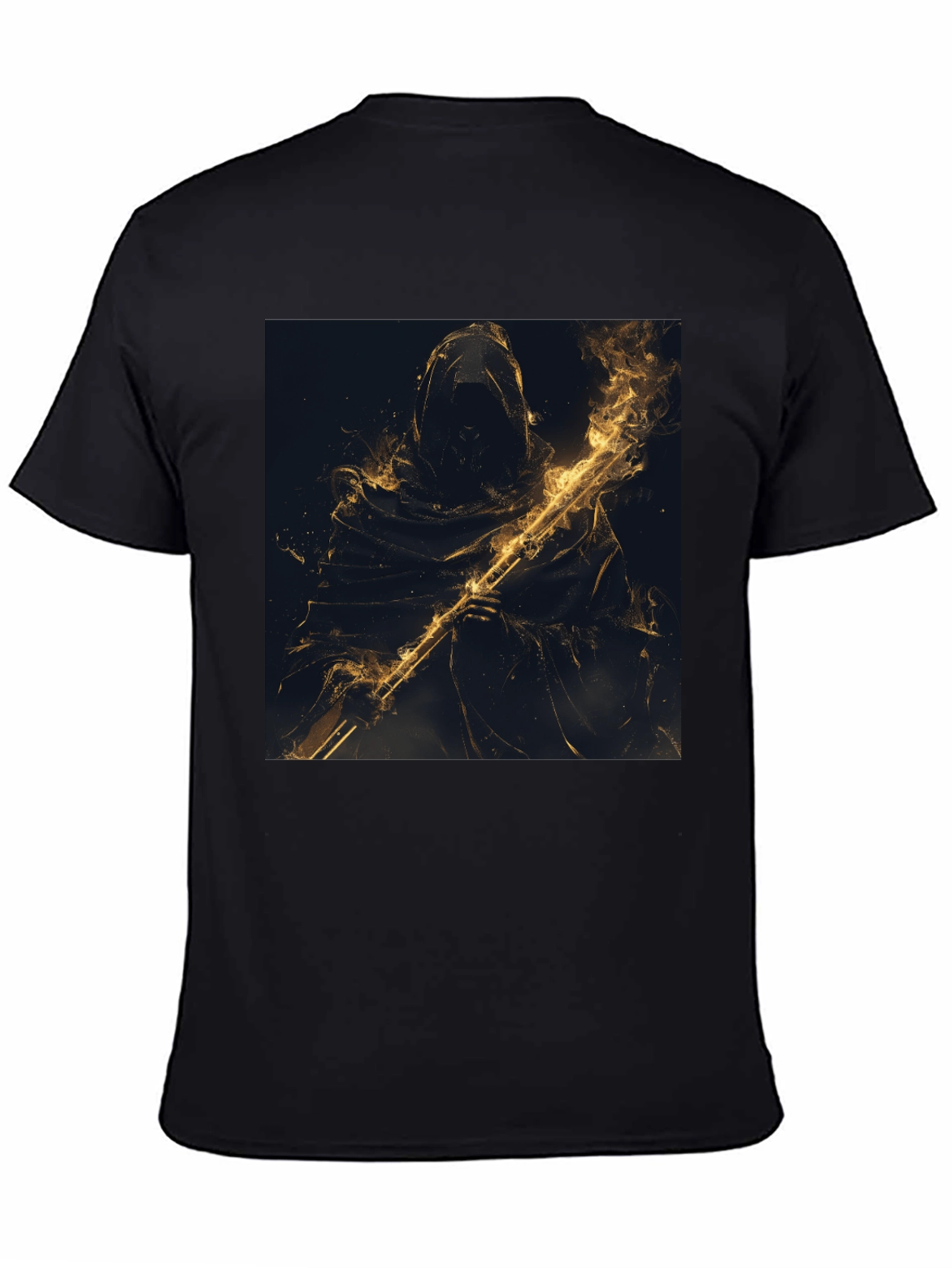 Grim Reaper Graphic Black T-Shirt