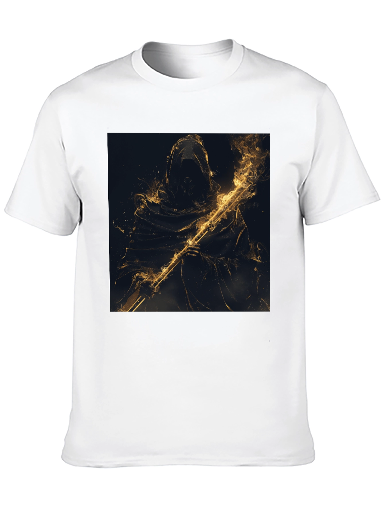 Grim Reaper Graphic Black T-Shirt