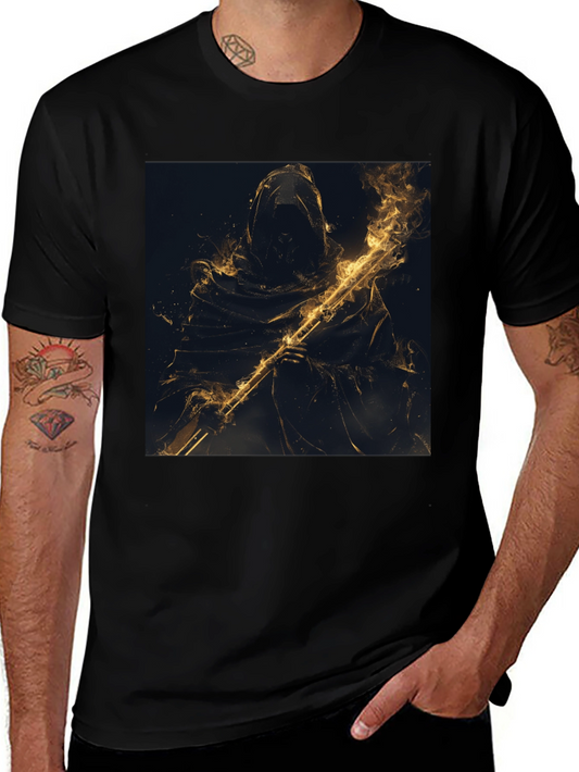 Grim Reaper Graphic Black T-Shirt