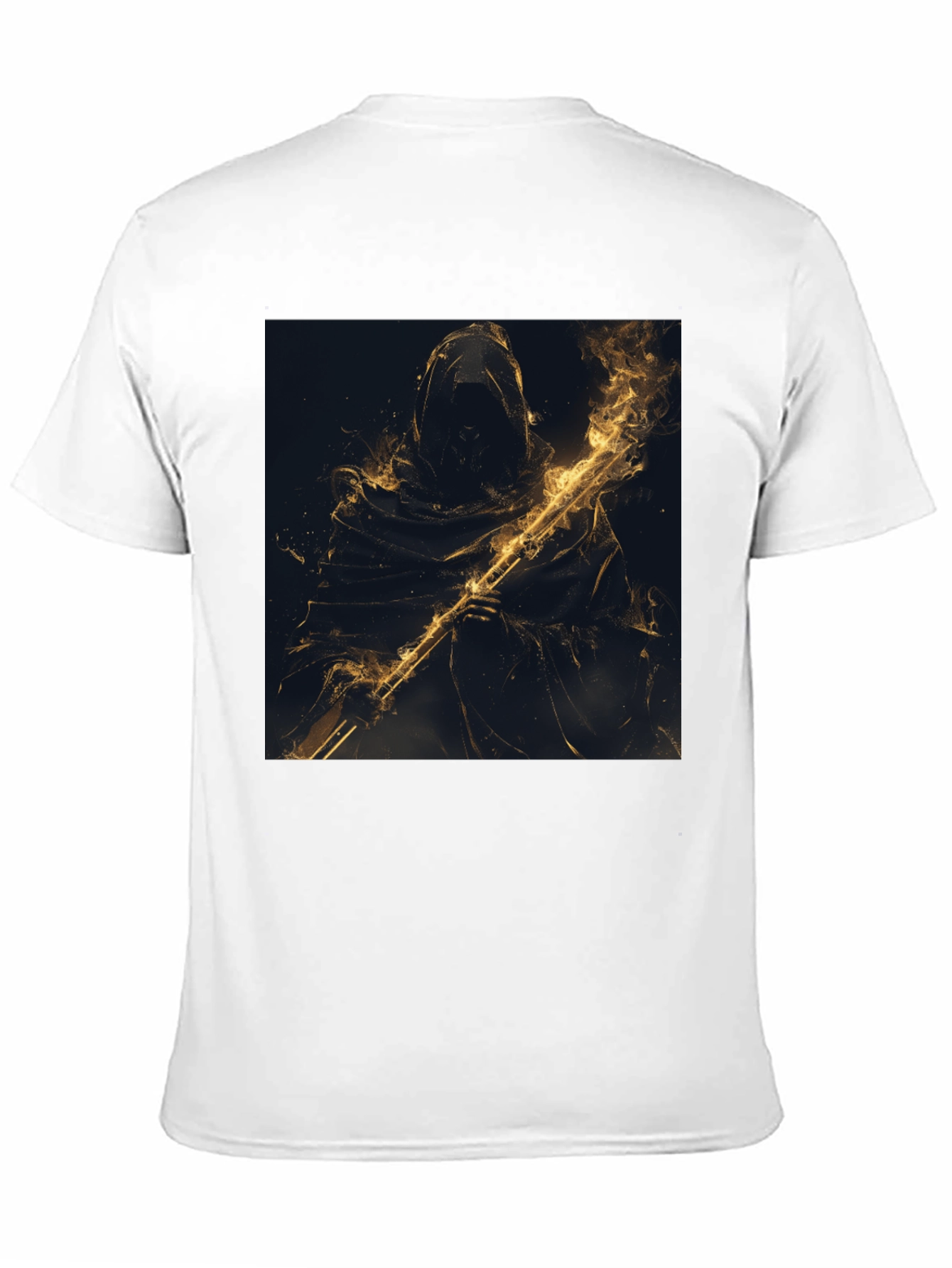 Grim Reaper Graphic Black T-Shirt