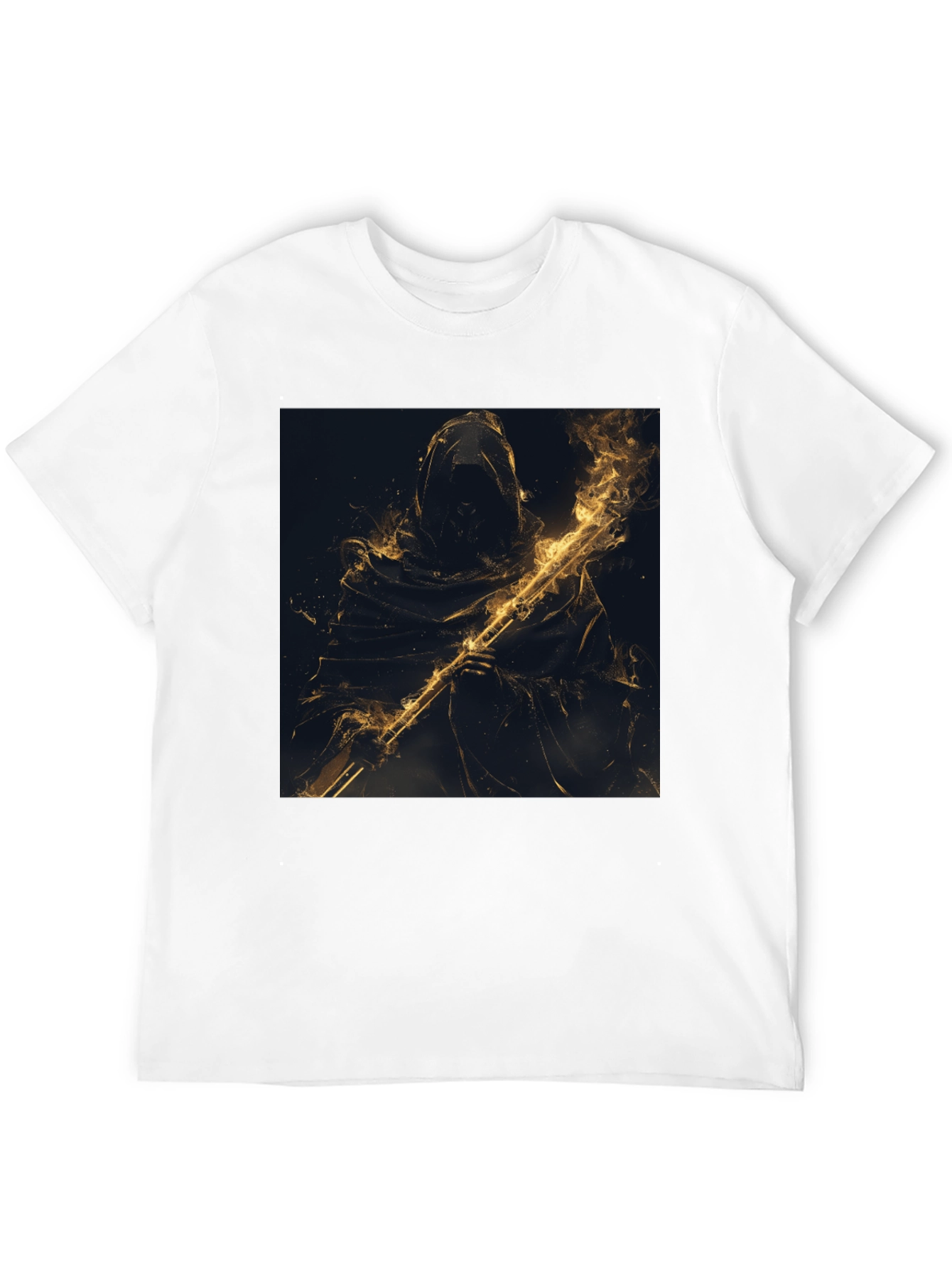 Grim Reaper Graphic Black T-Shirt