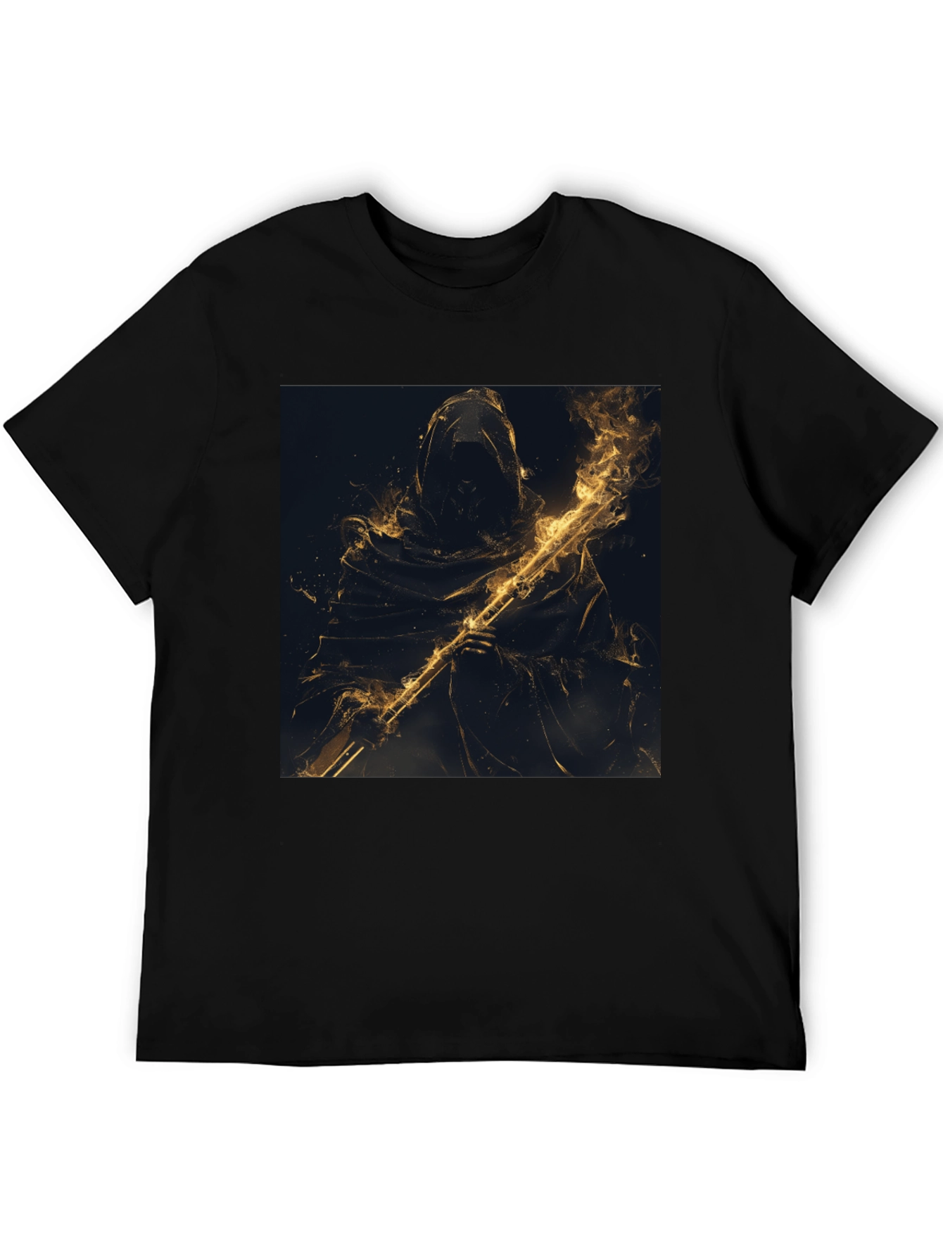 Grim Reaper Graphic Black T-Shirt
