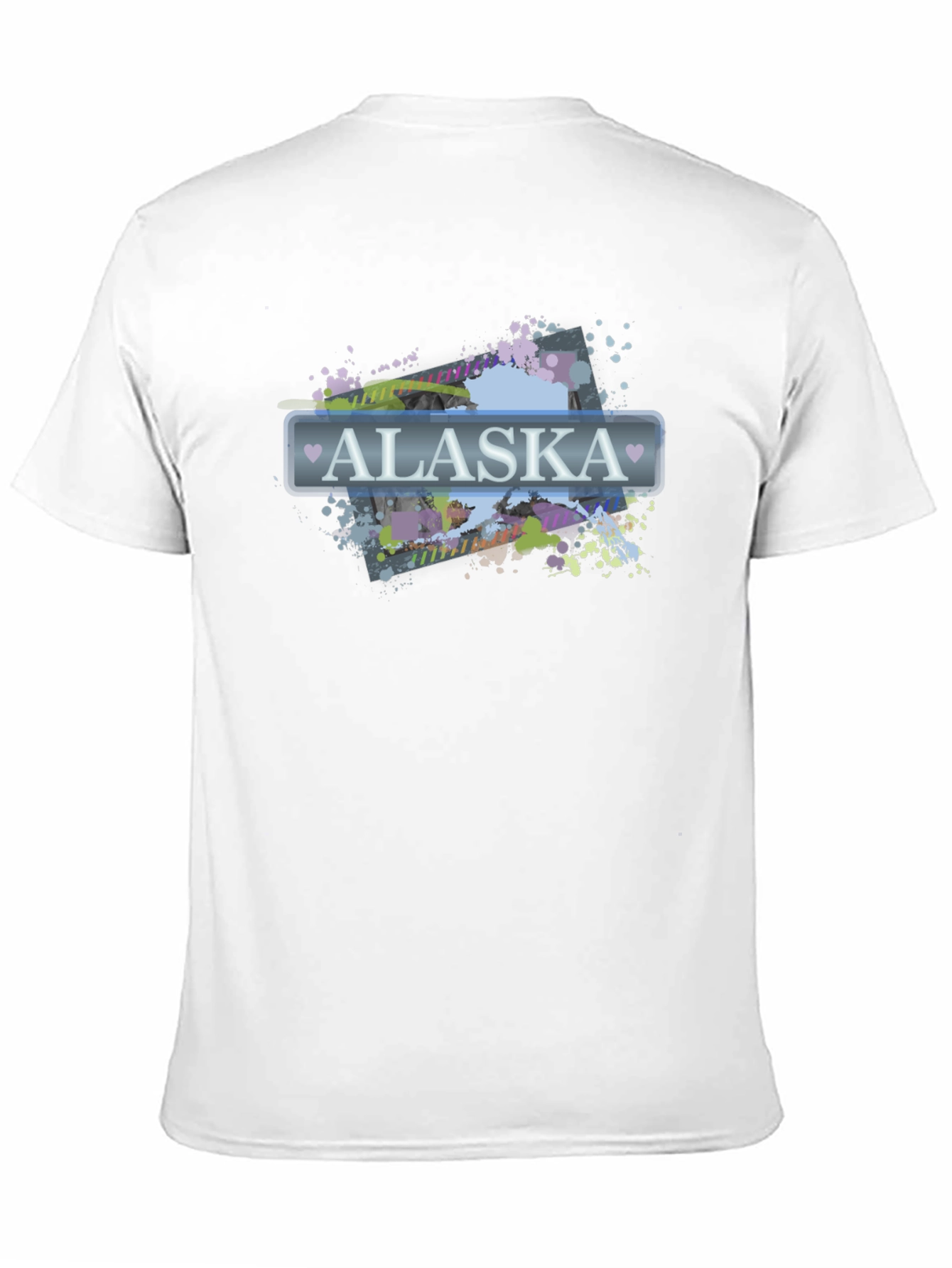 Alaska Graphic Print Crew Neck T-Shirt