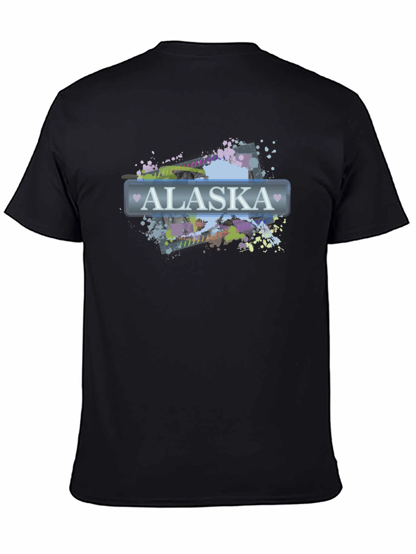 Alaska Graphic Print Crew Neck T-Shirt