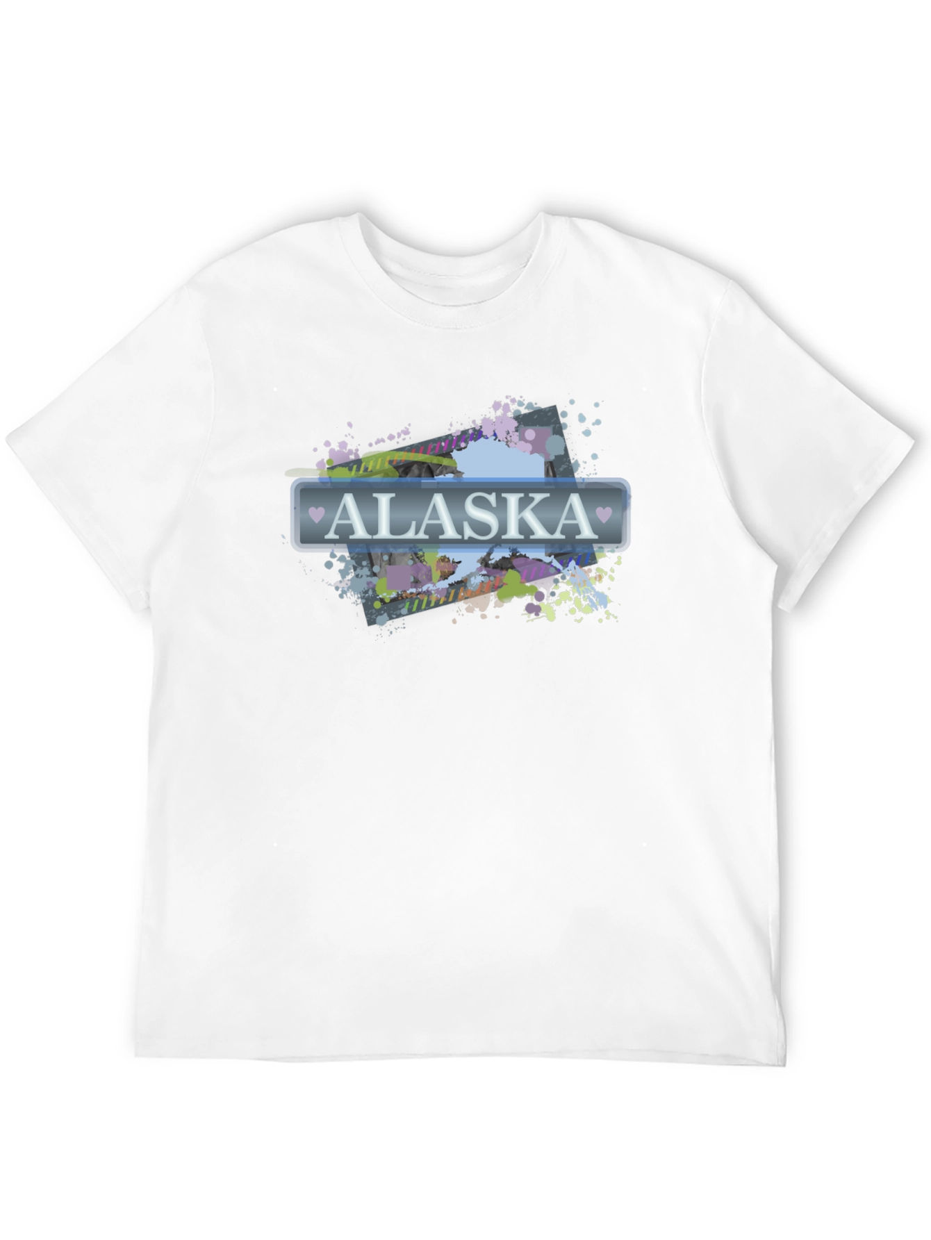 Alaska Graphic Print Crew Neck T-Shirt