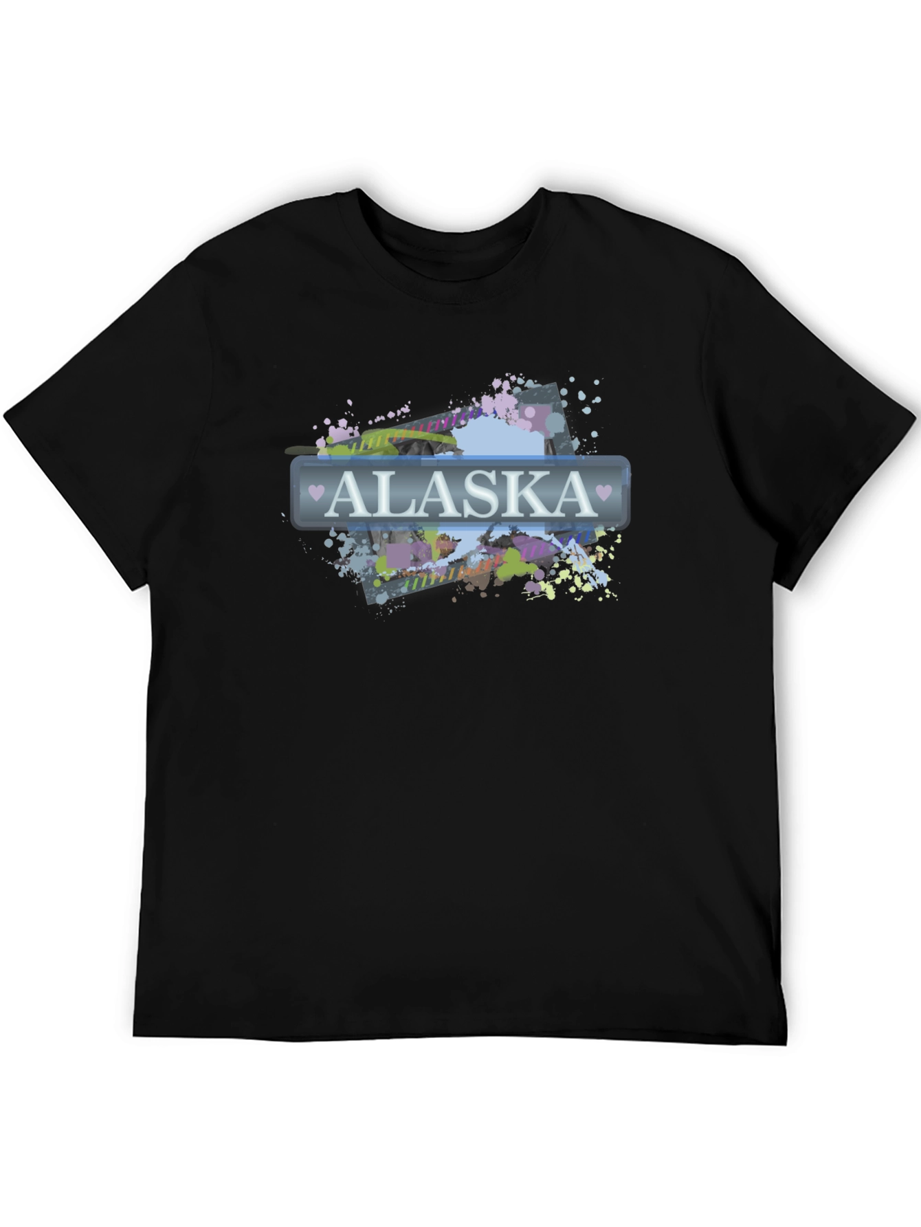 Alaska Graphic Print Crew Neck T-Shirt