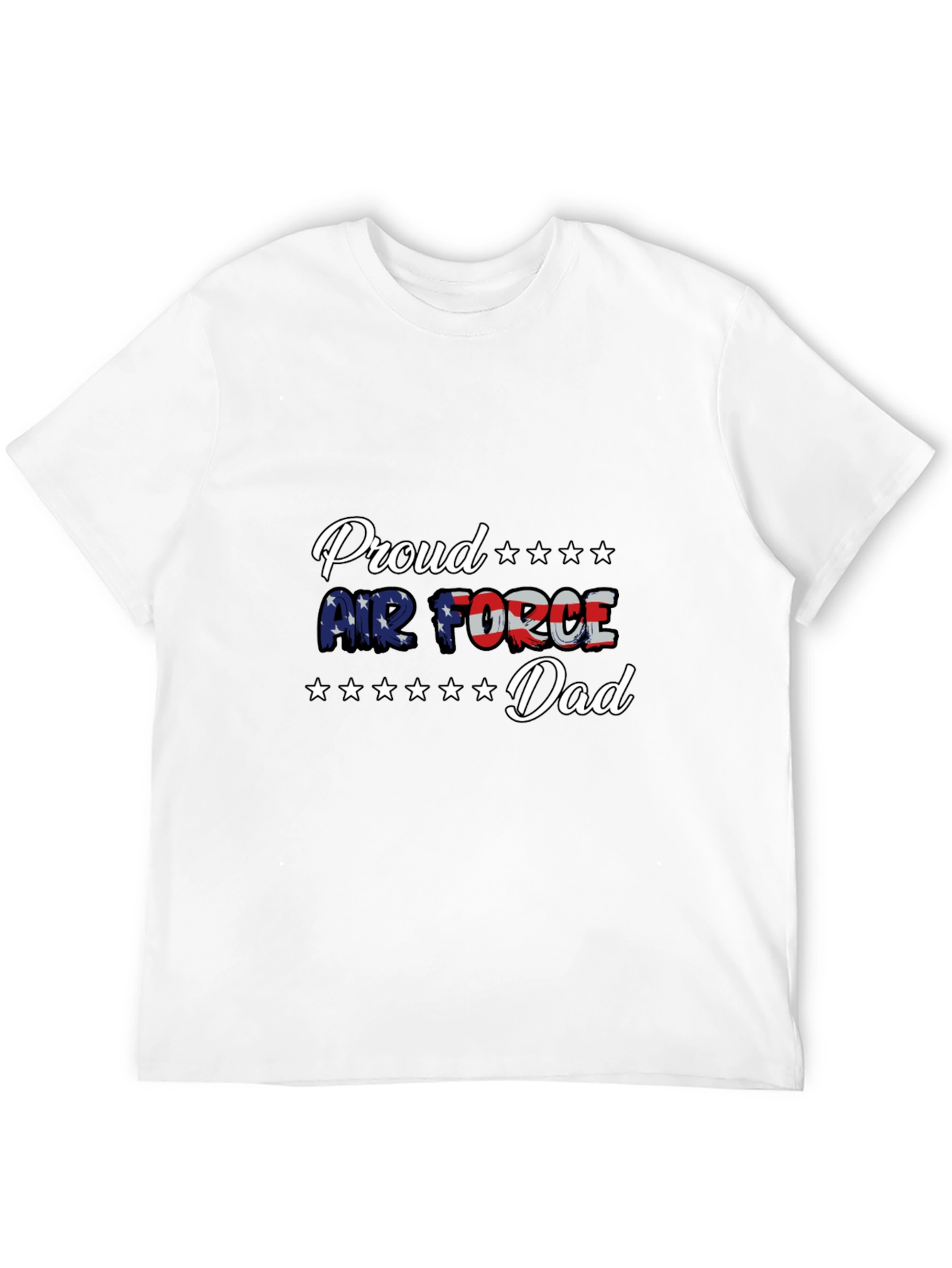 Proud Air Force Dad Graphic T-Shirt