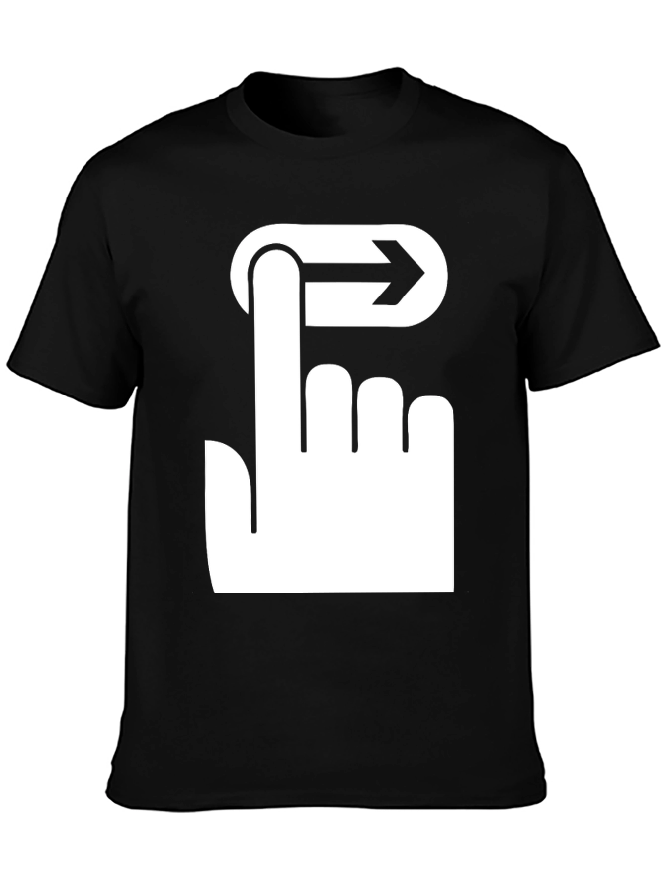 Swipe Right Graphic Tee - Modern Humor T-Shirt