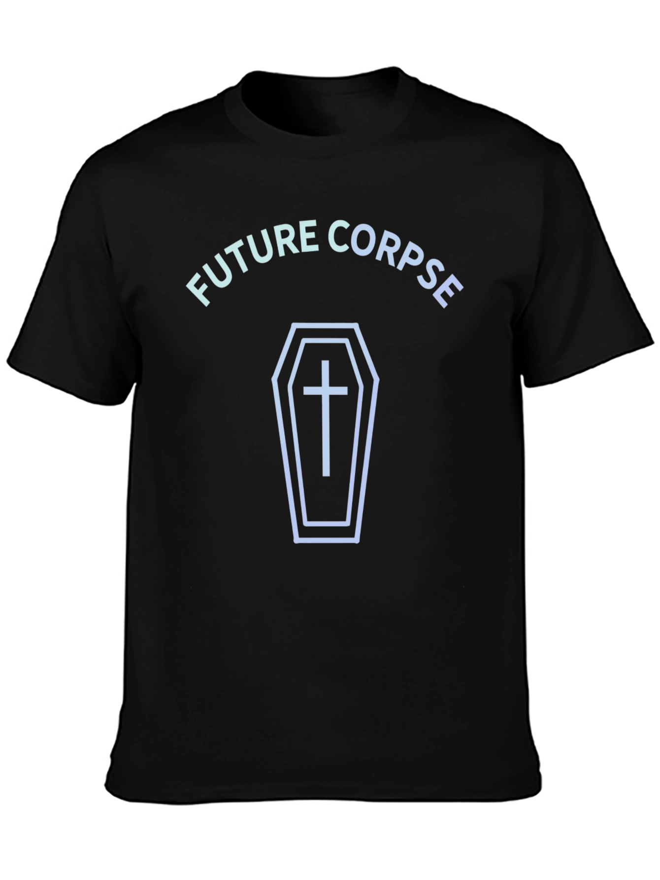Future Corpse Graphic T-Shirt - Black