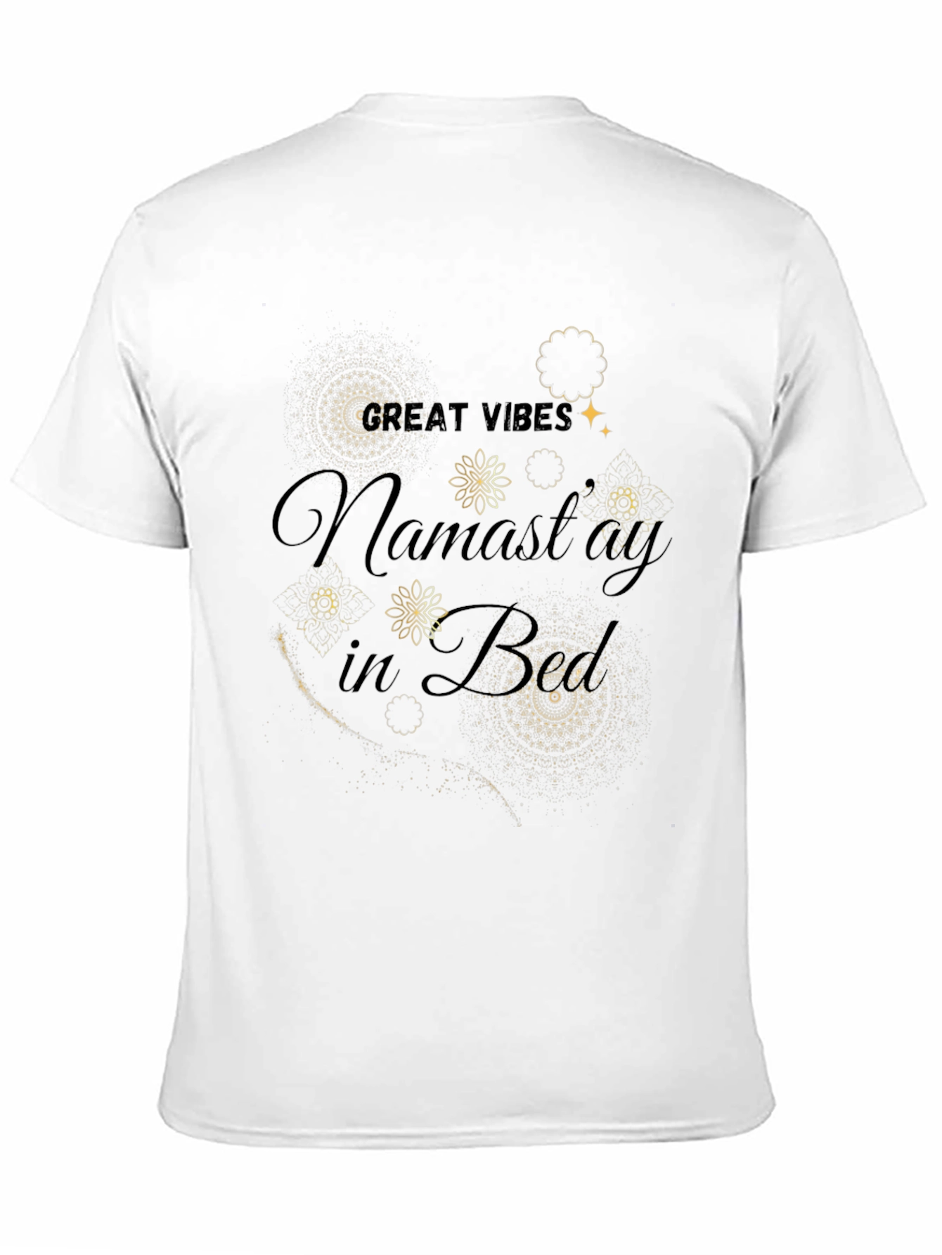 Namaste in Bed Graphic Tee