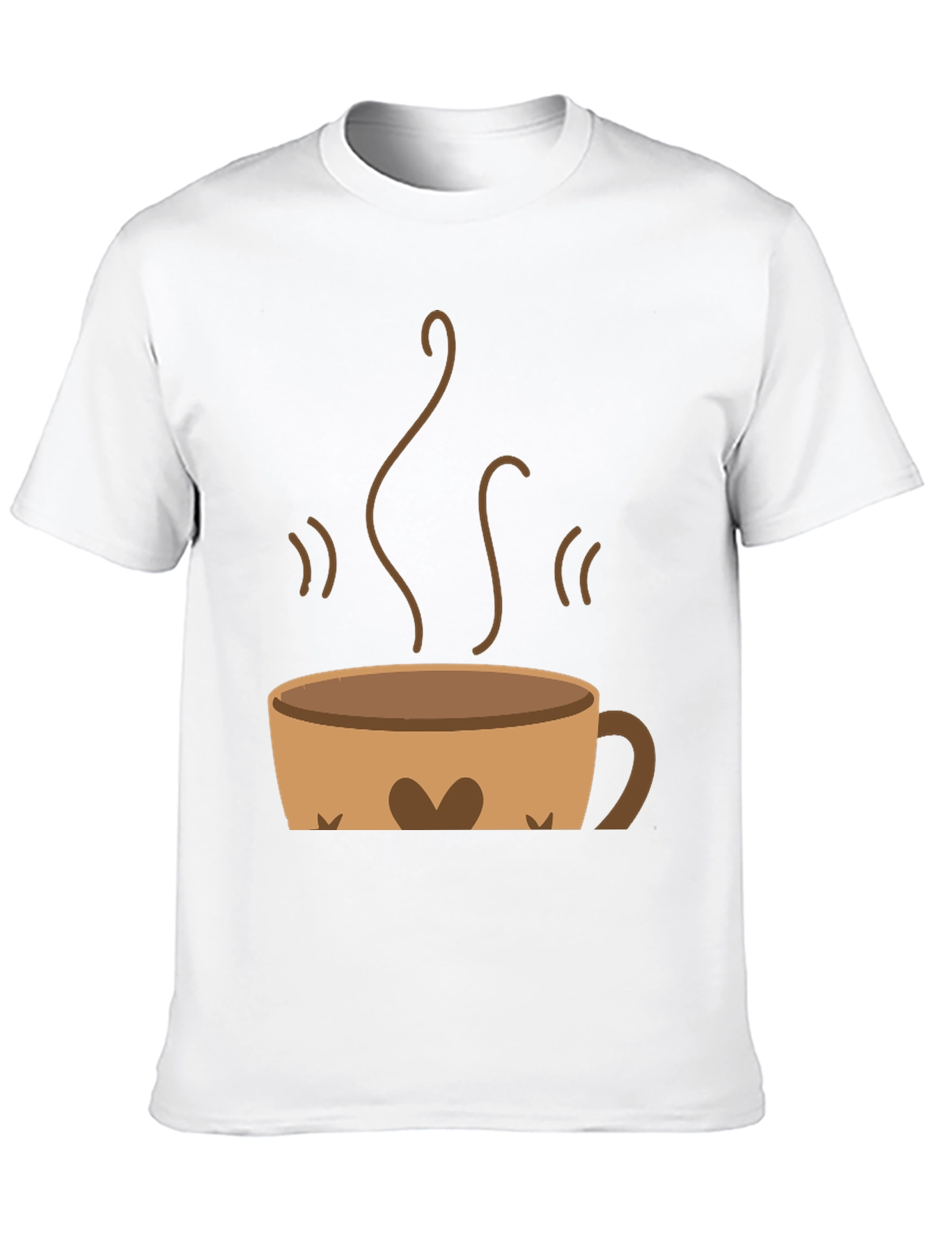 Coffee Cup Graphic Tee - Brewtiful Design