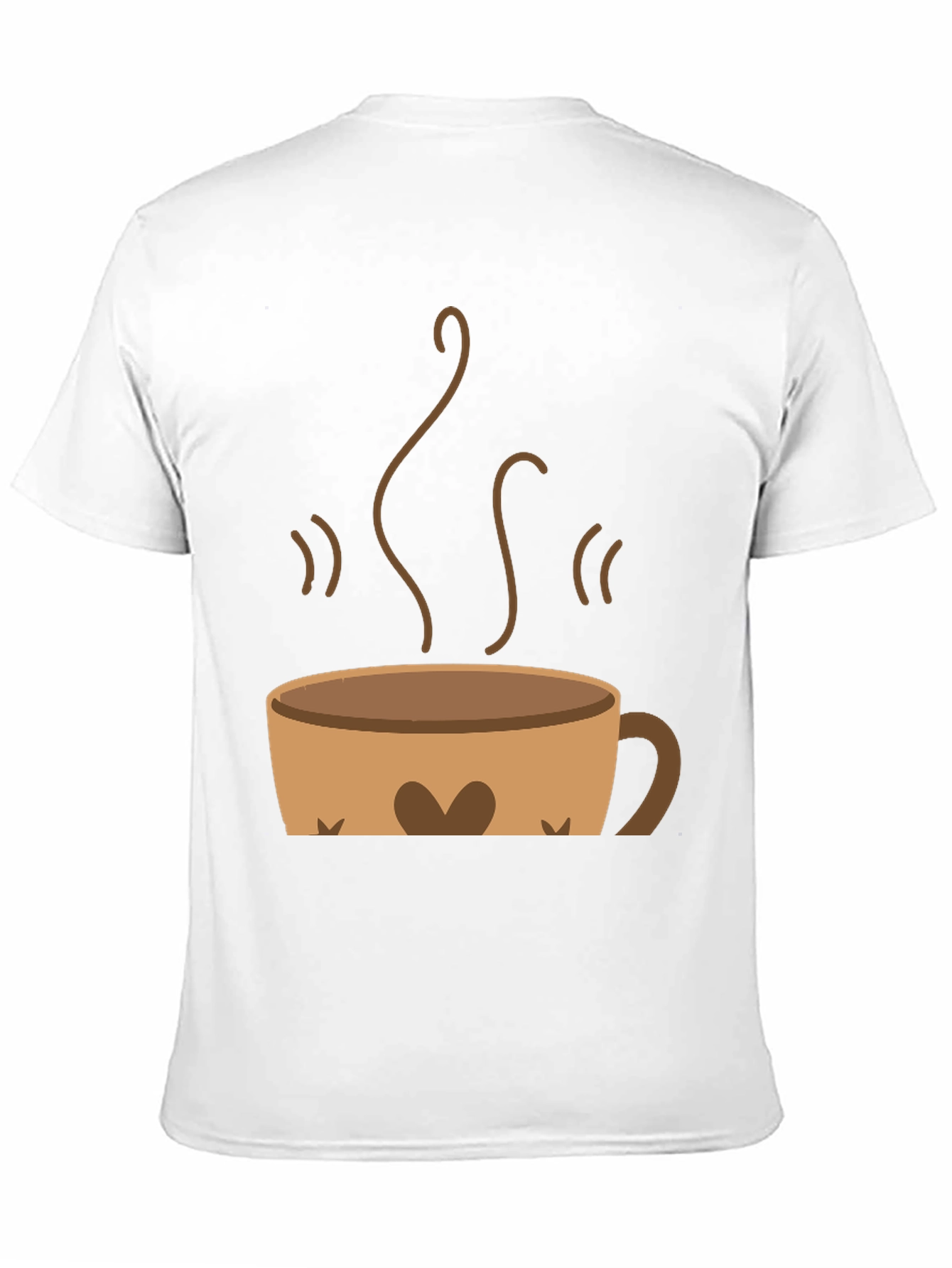Coffee Cup Graphic Tee - Brewtiful Design